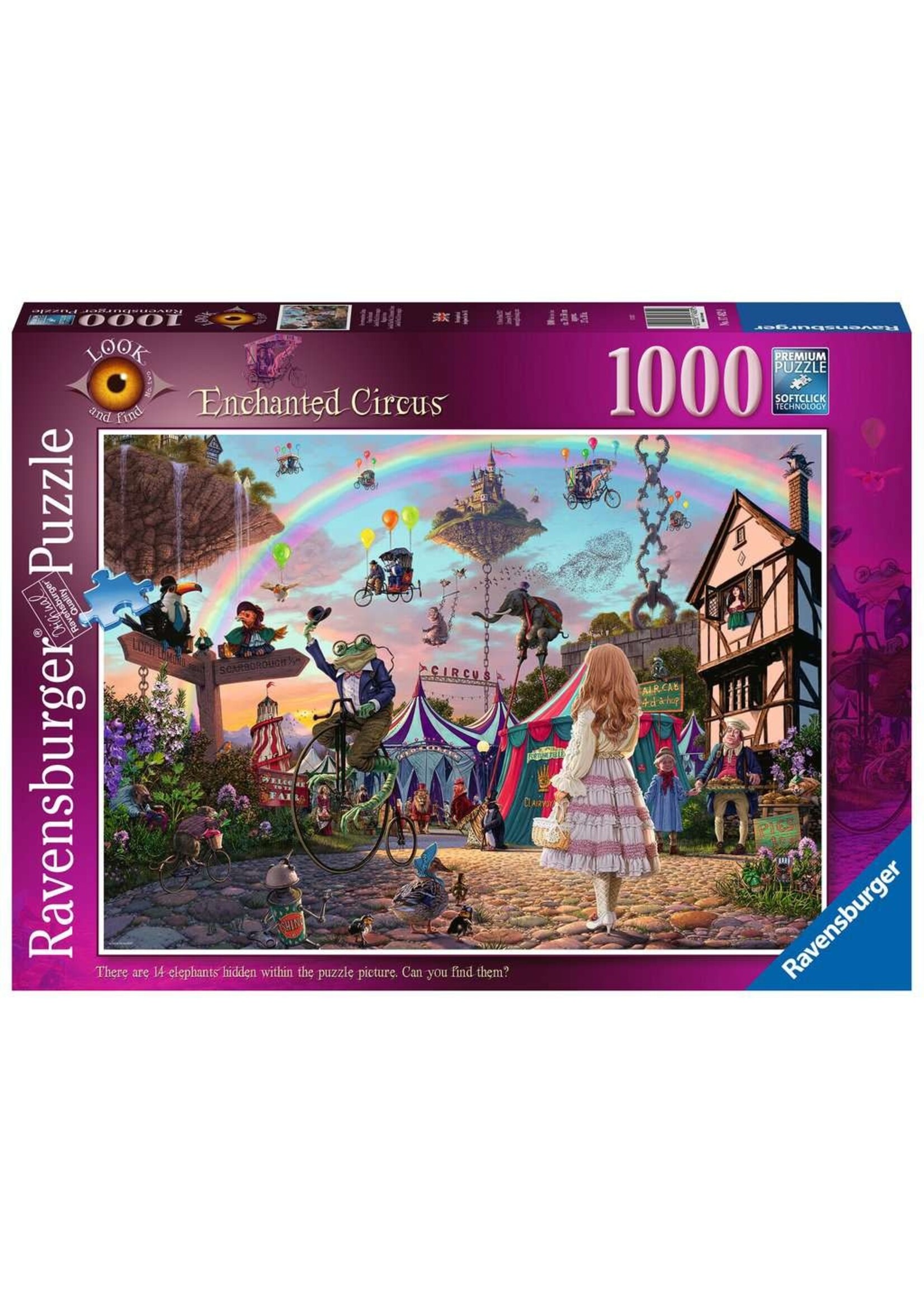 Ravensburger RAV12000285 Enchanted Circus (Puzzle1000)