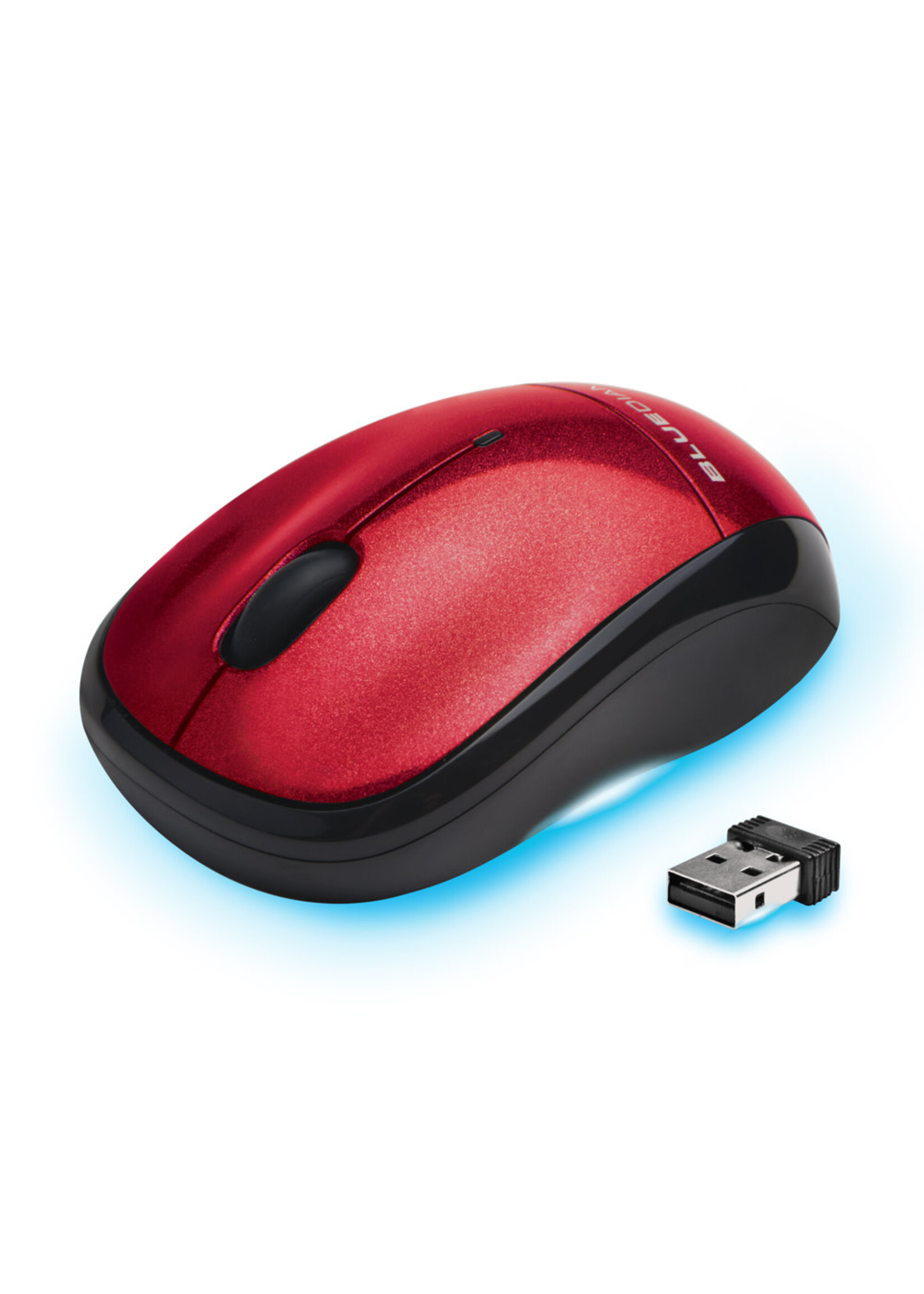 Blue Diamond BlueDiamond Track Mobile Travel Wireless Mouse Red