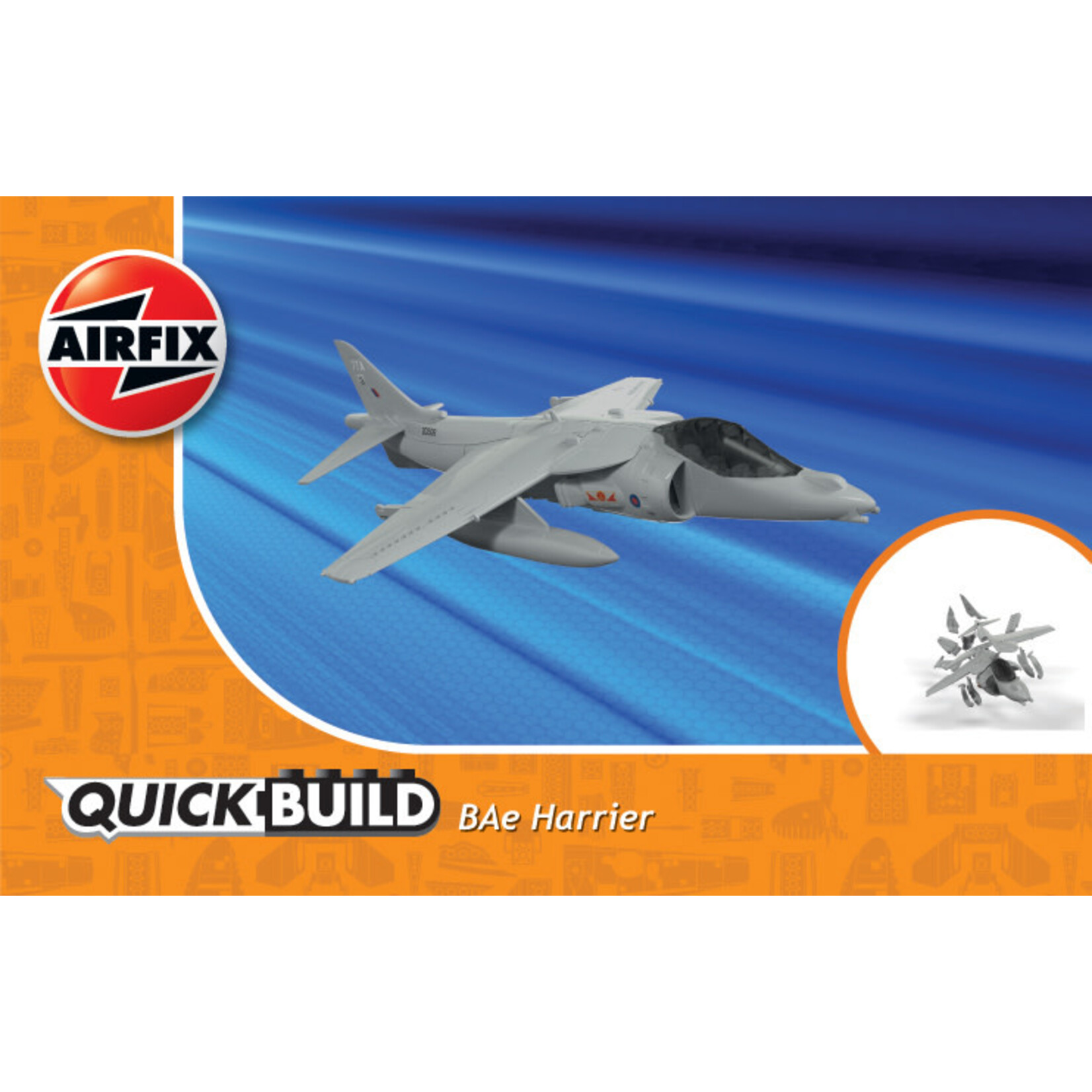 Airfix AIRJ6009 Harrier Quick Build