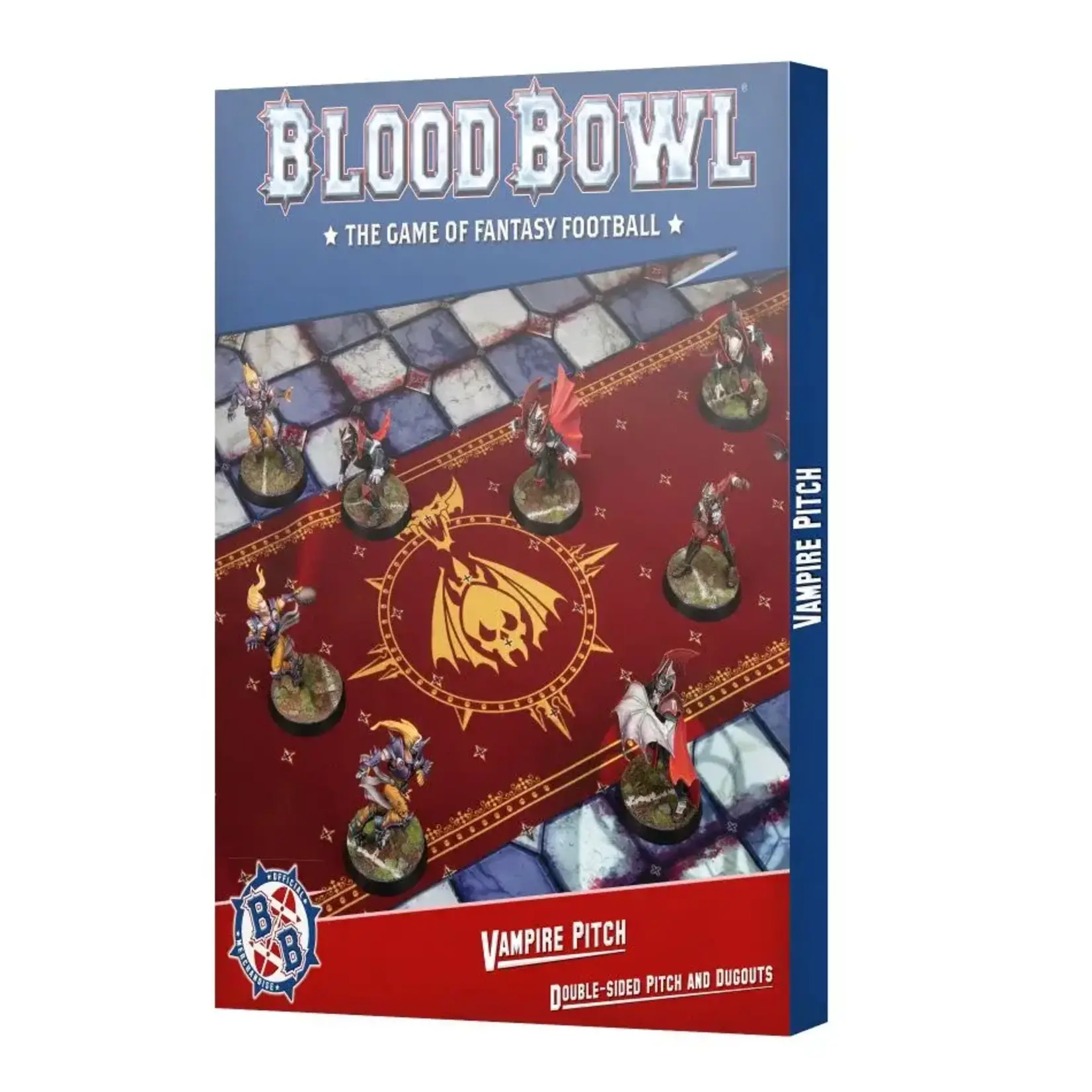 **Blood Bowl Vampire Team Pitch and Dugouts
