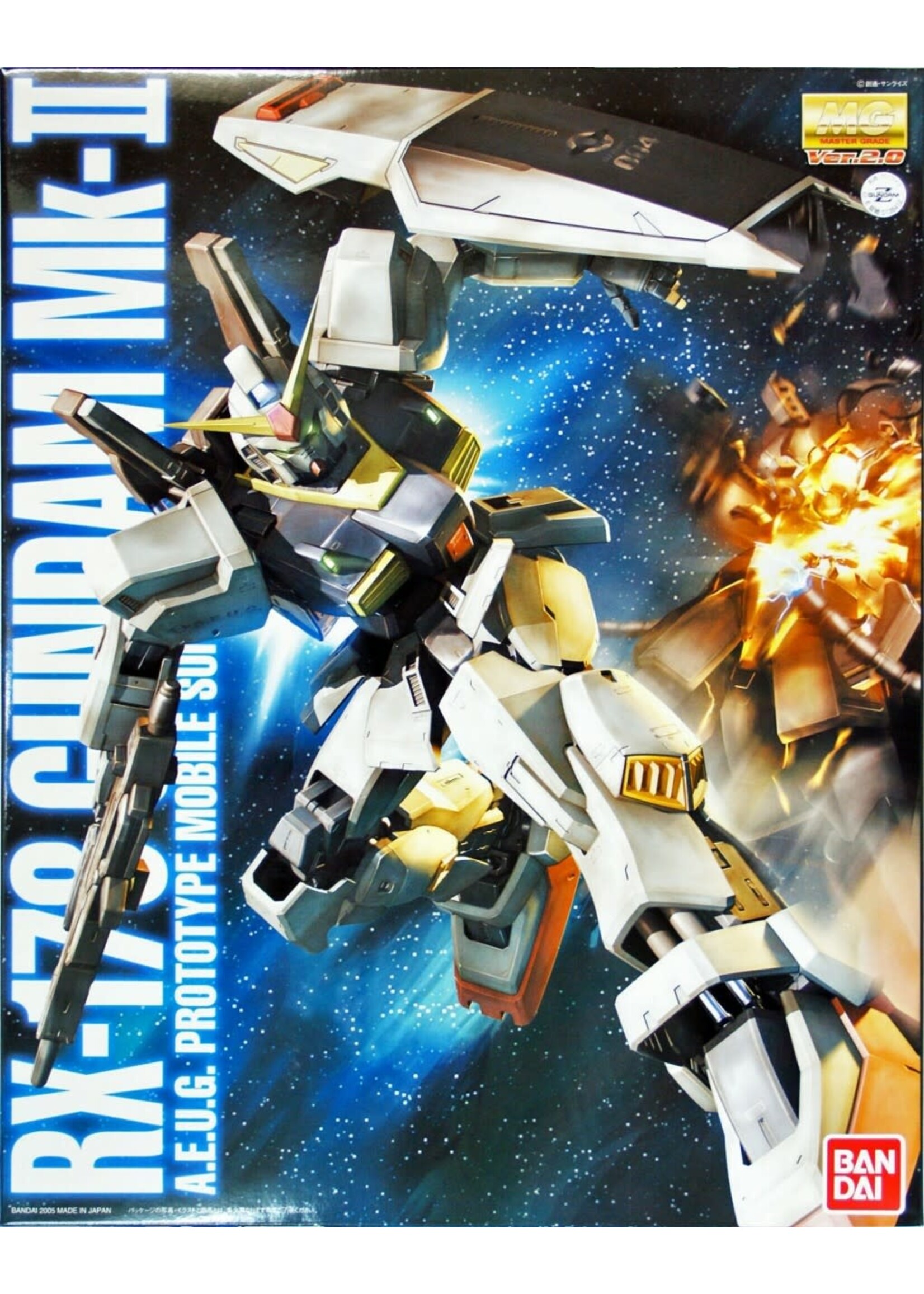 Bandai BNDAI1138412 Gundam MK-II Ver2 (1/100)