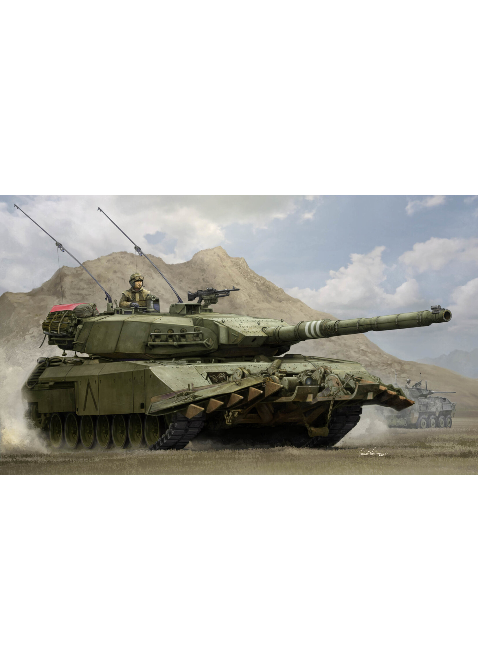 Hobby Boss HBOSS84557 Leopard C2 MEXAS with TWMP (1/35)