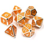 Die Hard Dice RPG 0102150 7pc Metal Mythica Platinum Citrine