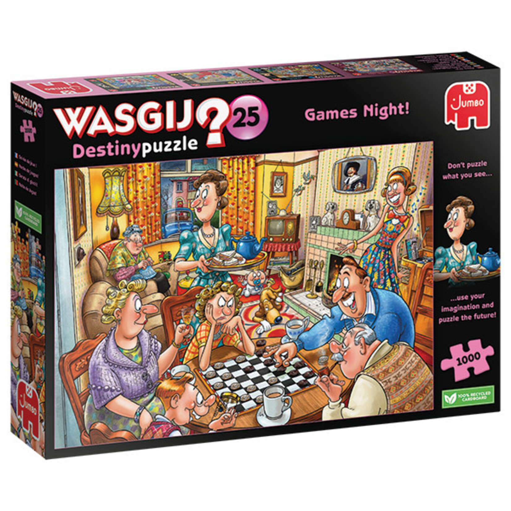 Jumbo JUM00015 WASGIJ Games Night (Puzzle1000)