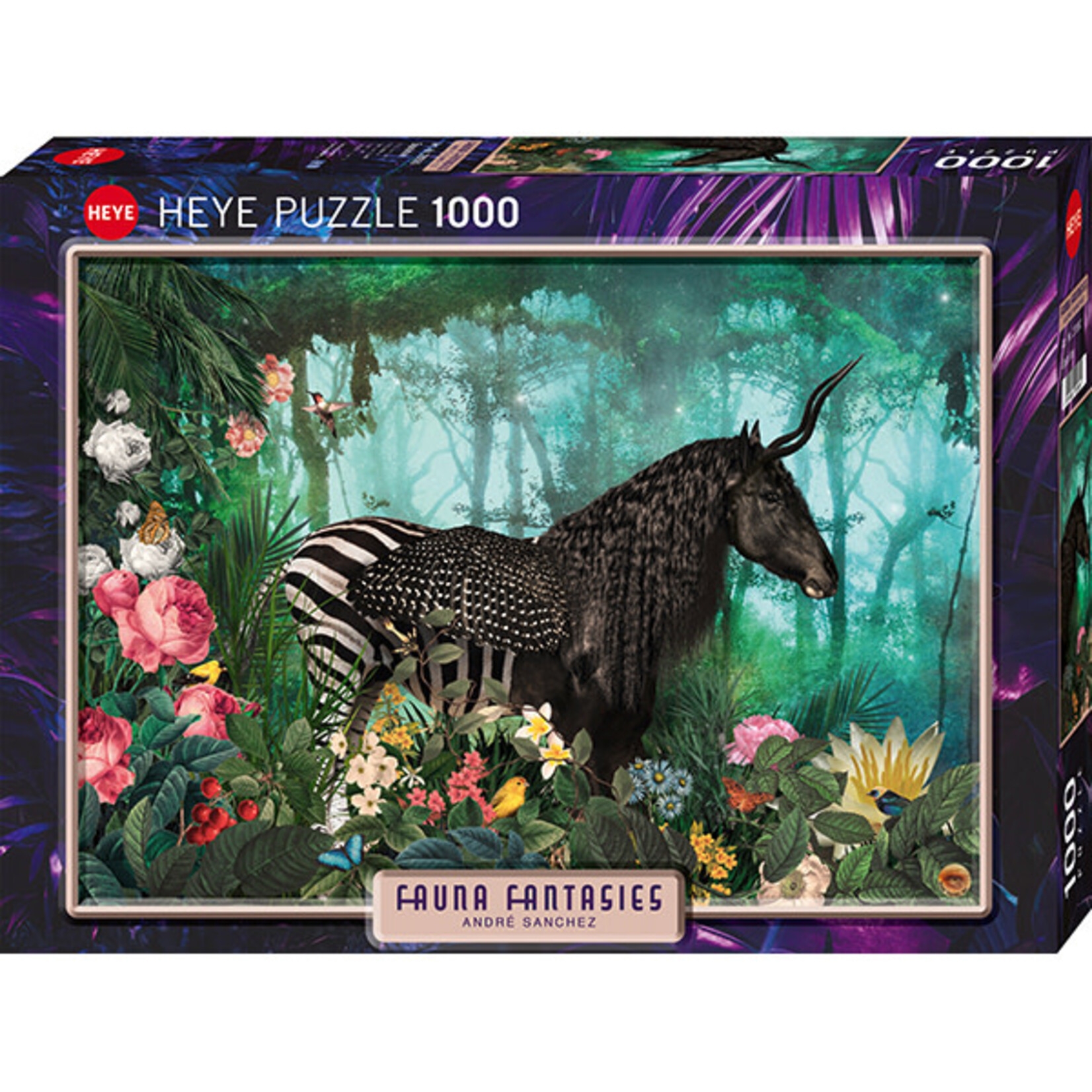 Heye HEY29980 Fauna Fantasies Equpidae (Puzzle1000)