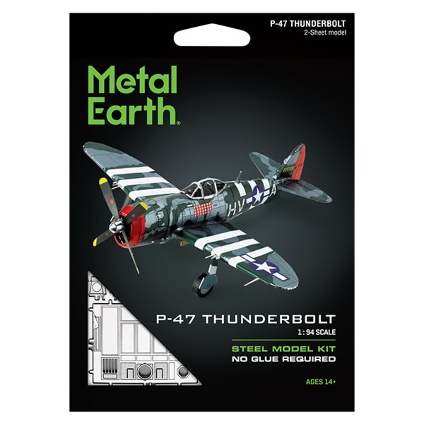 Metal Earth ME1002 P-47 Thunderbolt