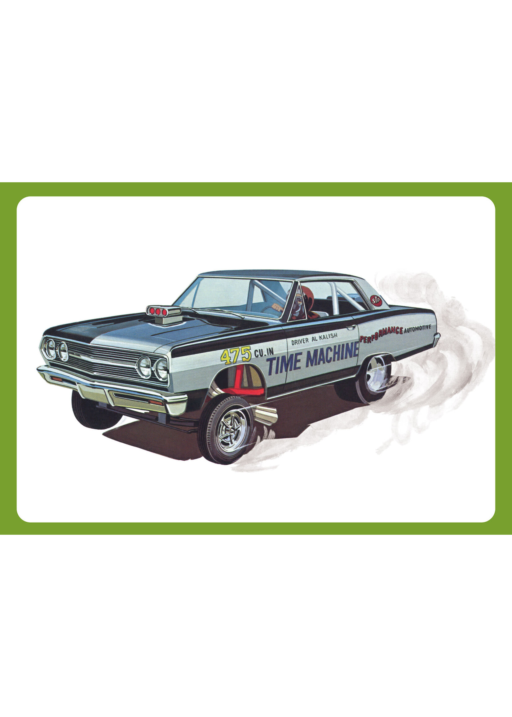 AMT AMT1302 1965 Chevy Chevelle Time Machine (1/25)