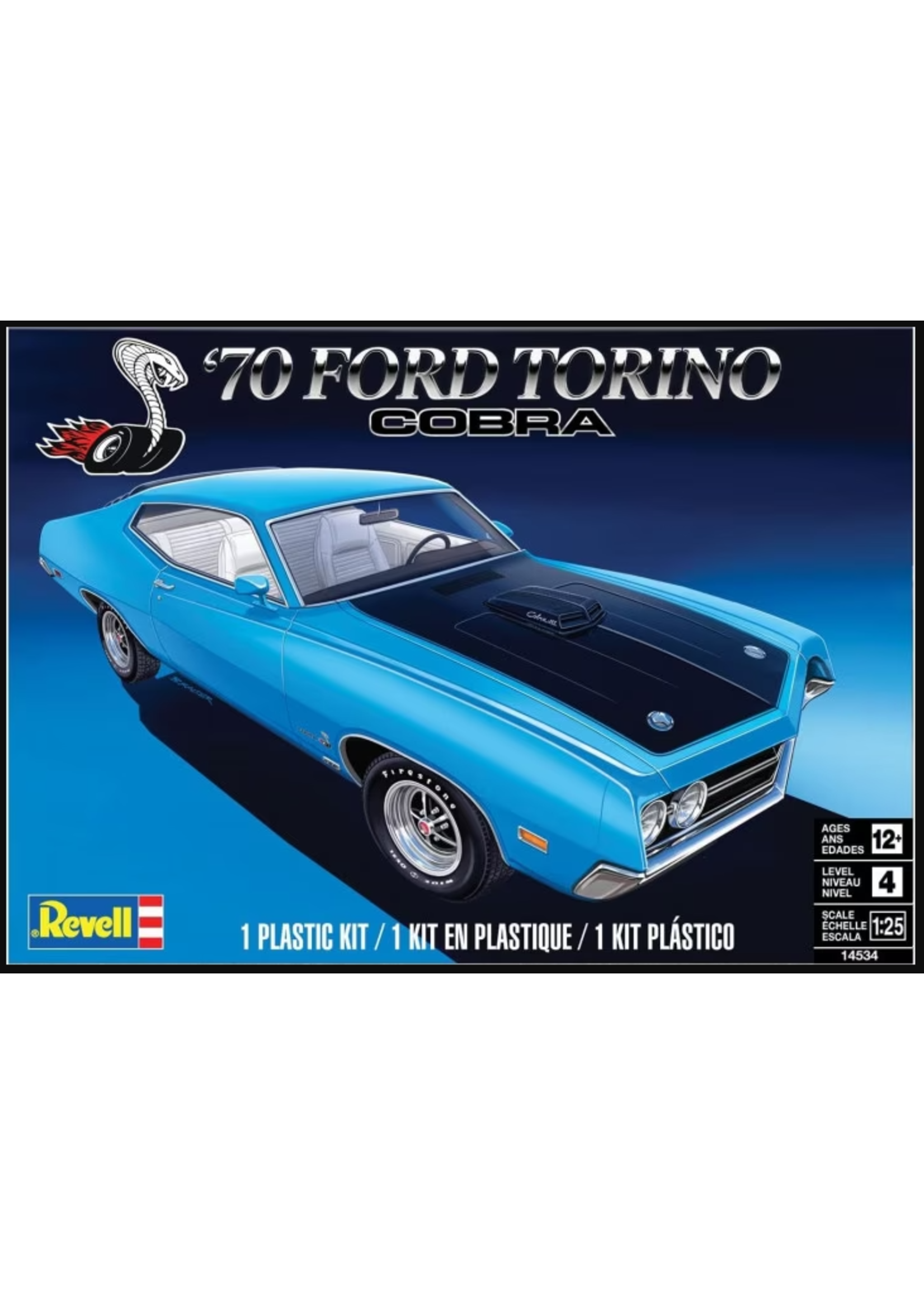 Revell REV4534 1970 Ford Torino Cobra (1/25)