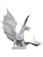 WizKids WK90604 DND Icons Adult Brass Dragon UnPainted