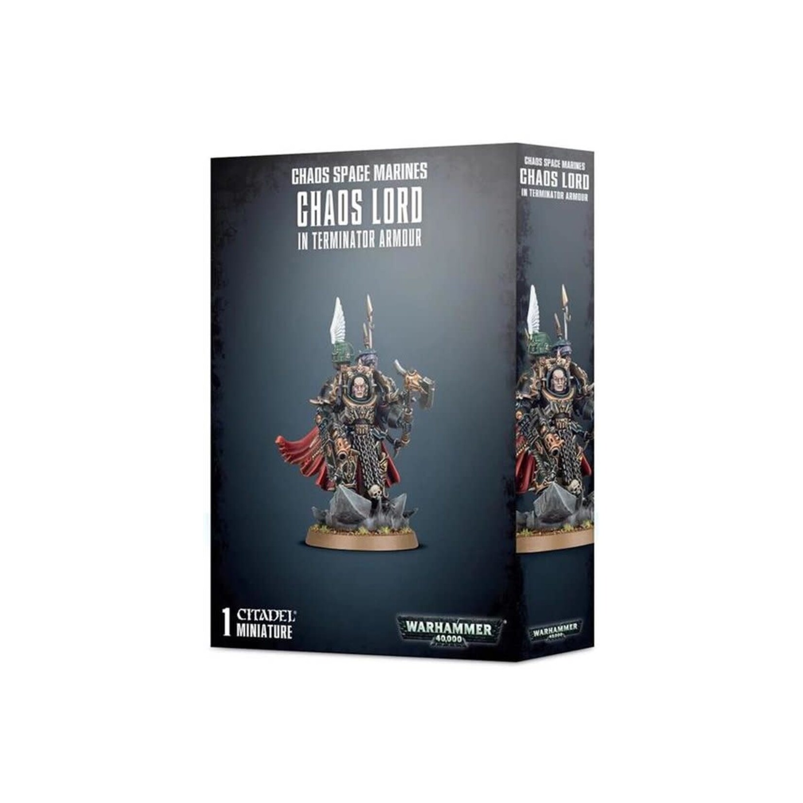 Chaos Space Marines Chaos Space Marines Lord in Terminator Armour or Sorcerer in Terminator Armour