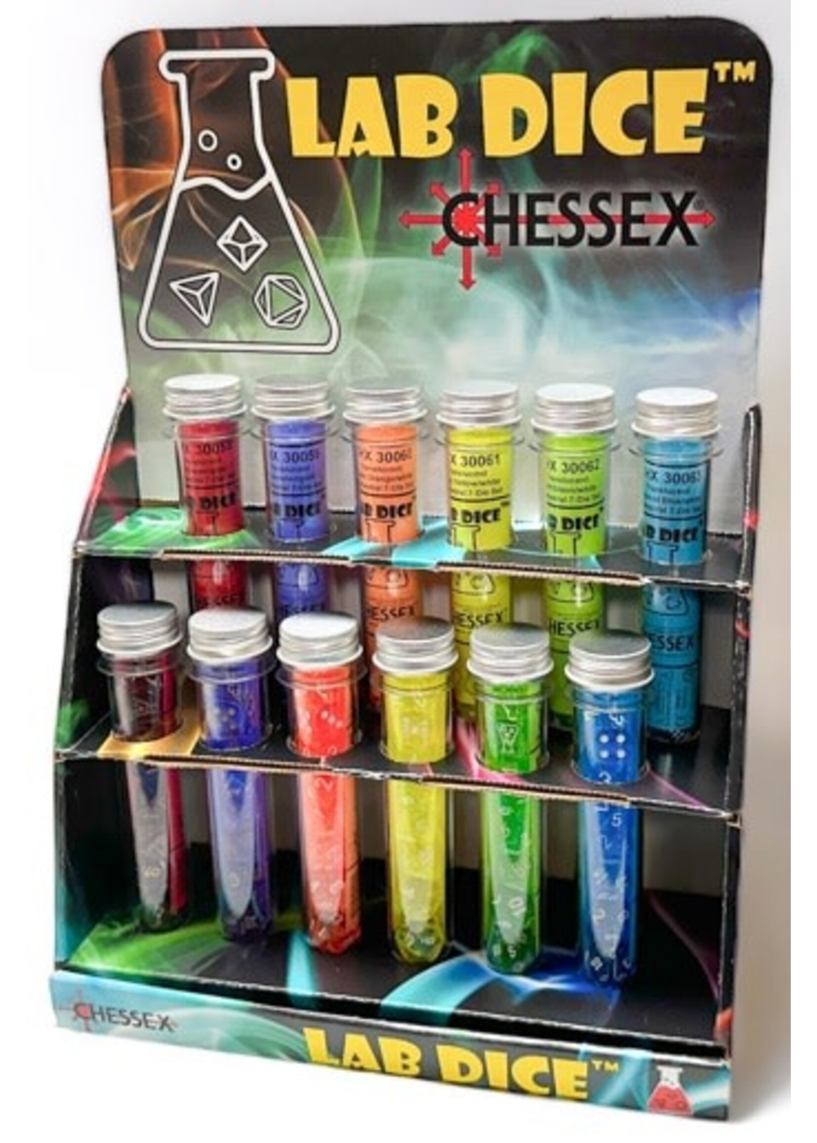 Chessex ***Dice RPG 30718 7pc Chessex Lab Dice