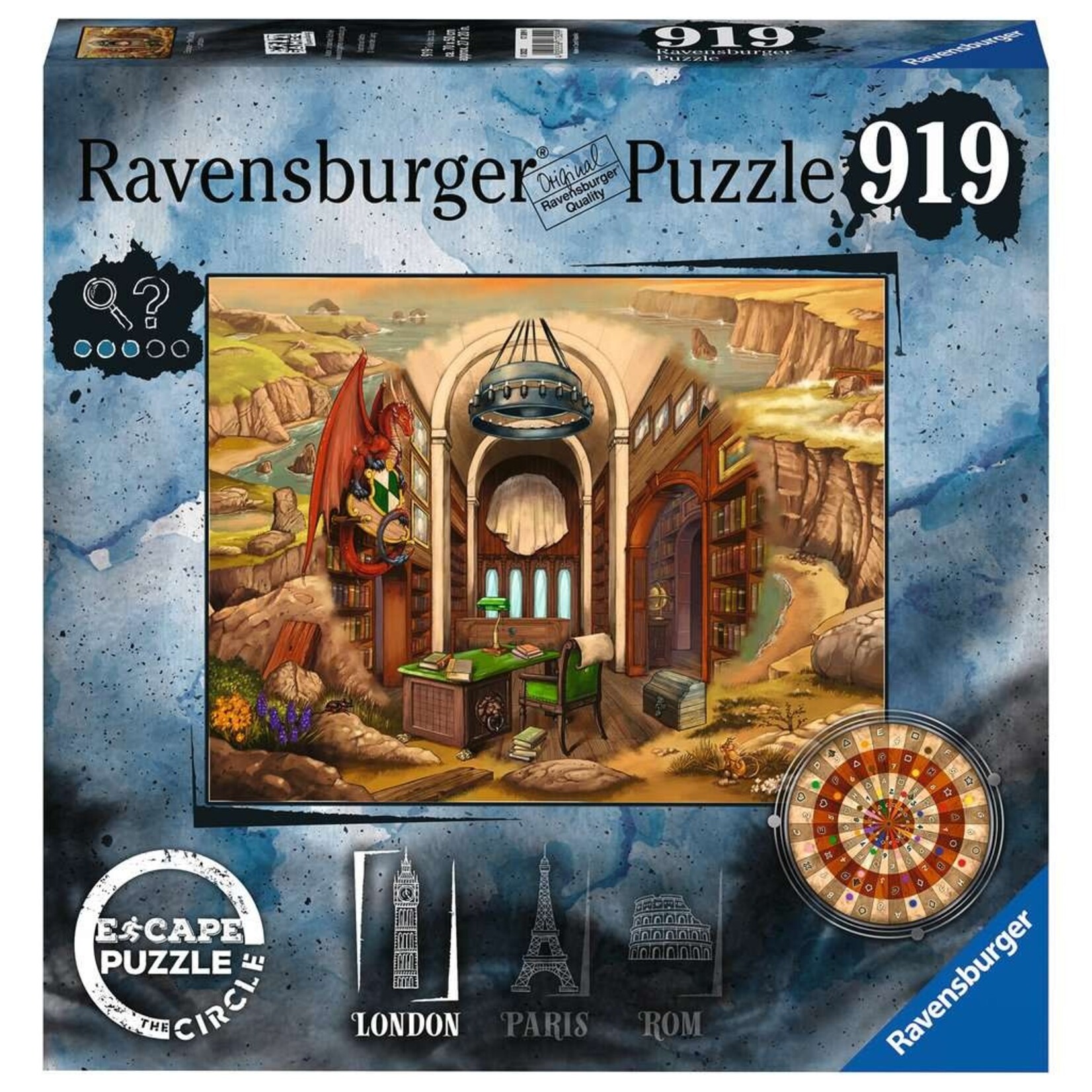 Ravensburger RAV17309 Escape the Circle London (Puzzle919)