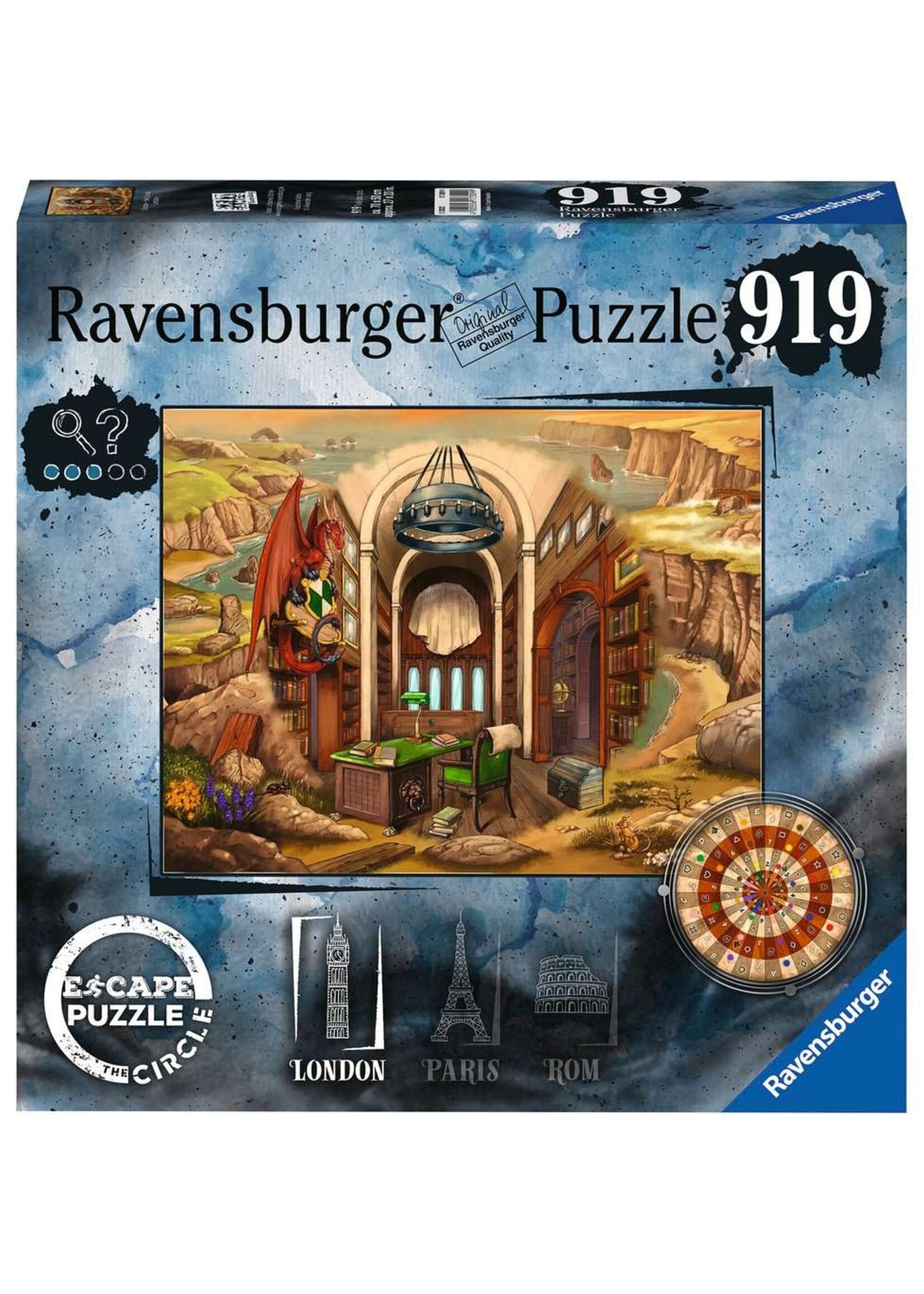 Ravensburger RAV17309 Escape the Circle London (Puzzle919)
