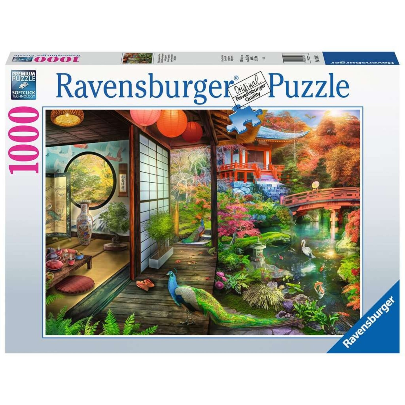 Ravensburger RAV12000635 Kyoto Japanese Garden Teahouse (Puzzle1000)