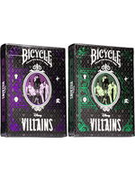 Bicycle Disney 100 Villains Green or Purple Playing Cards
