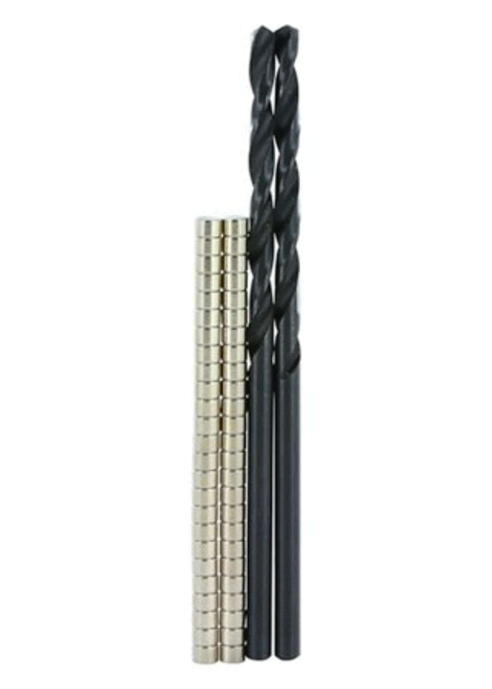 Primal Horizon PH10202 3/32 x 1/16 Magnets 50pc and 2 Drill Bits