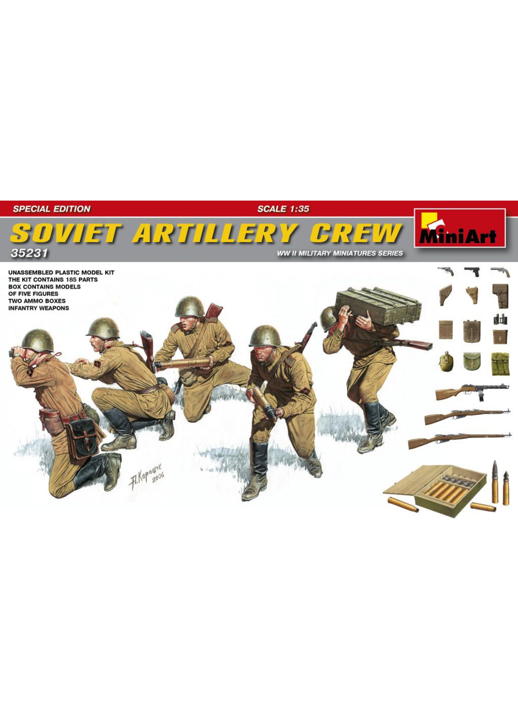MiniArt ***zMIART35231 Soviet Artillery Crew (1/35)