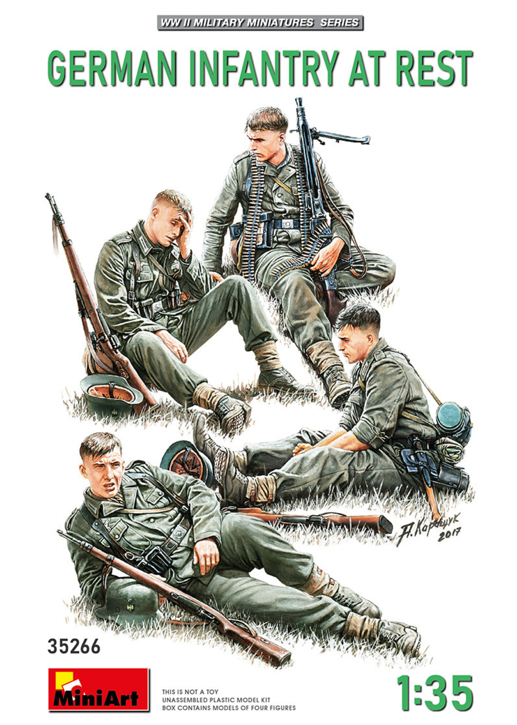 MiniArt ***MIART35266 German Infantry at Rest (1/35)