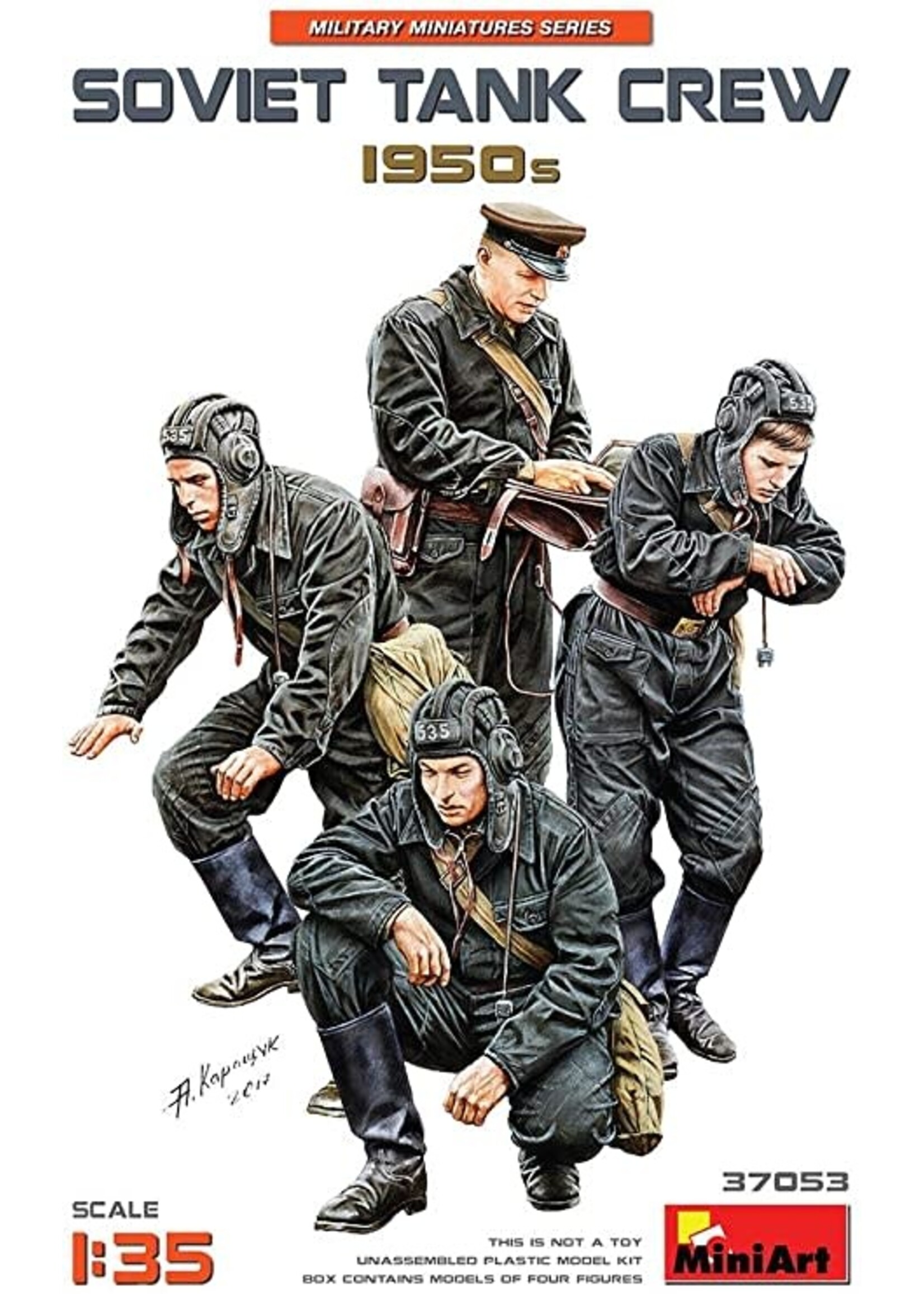 MiniArt ***zMIART37053 Soviet Tank Crew 1950's (1/35)