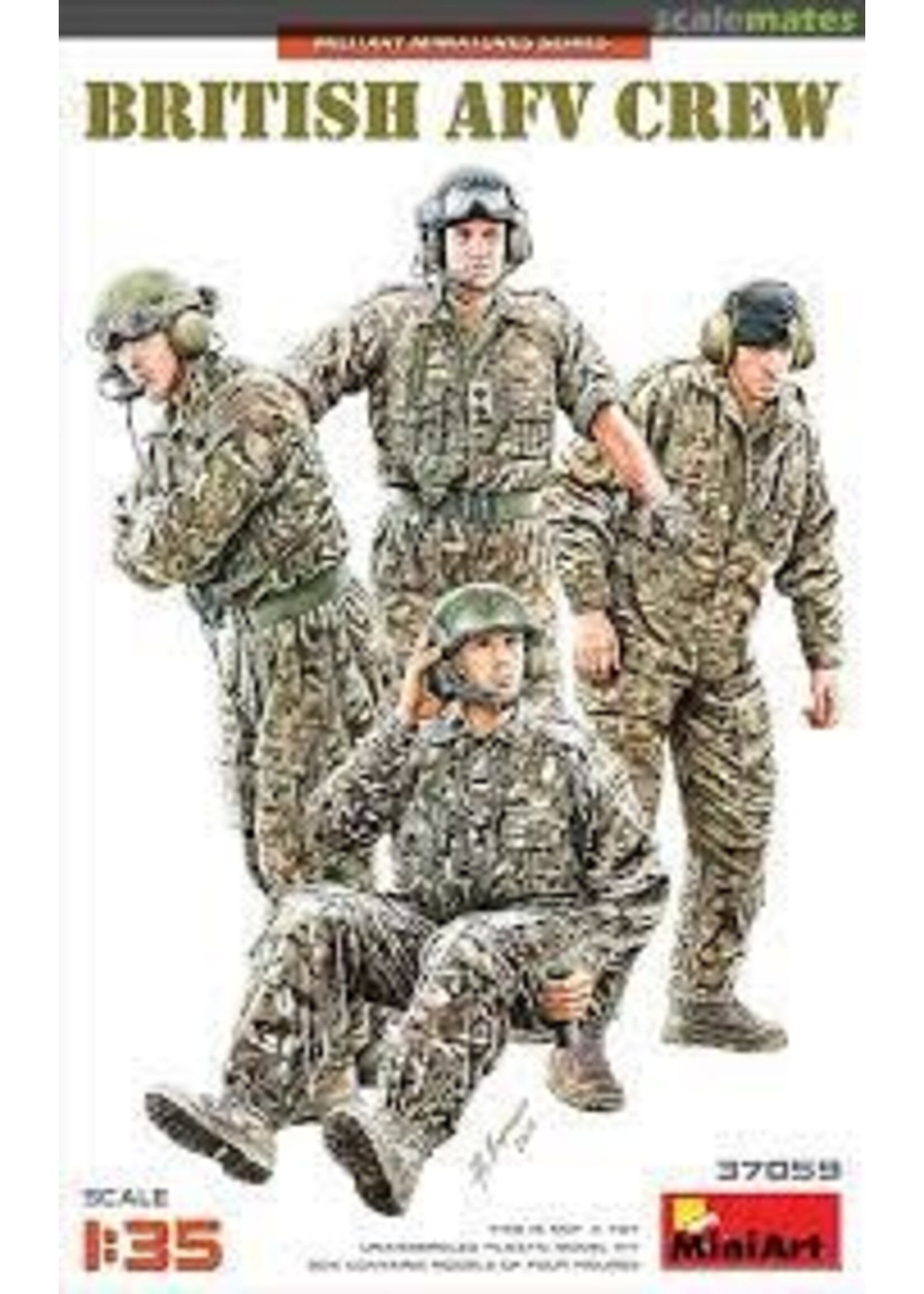 MiniArt ***MIART37059 British AFV Crew (1/35)