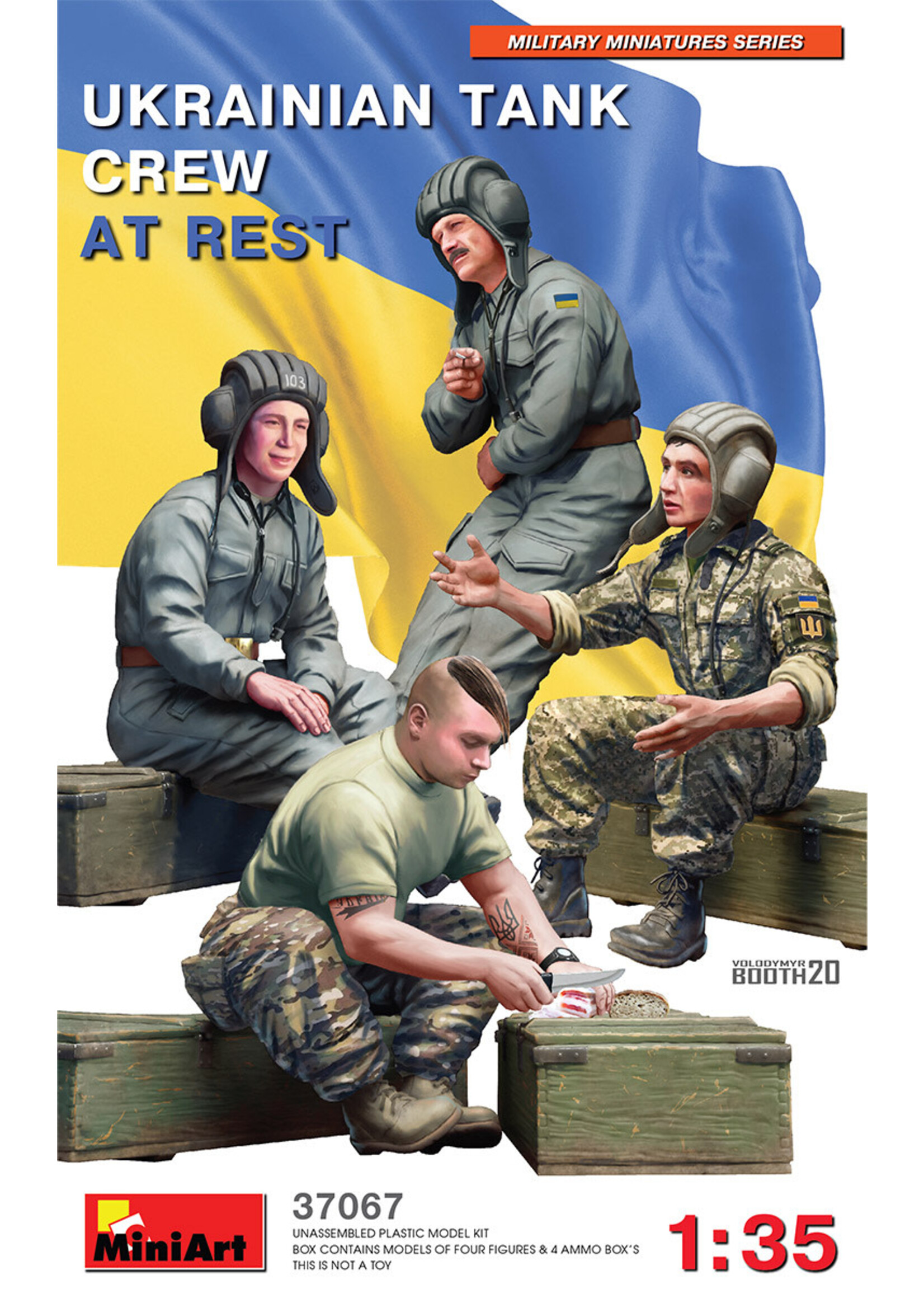 MiniArt ***MIART37067 Ukrainian Tank Crew at Rest (1/35)