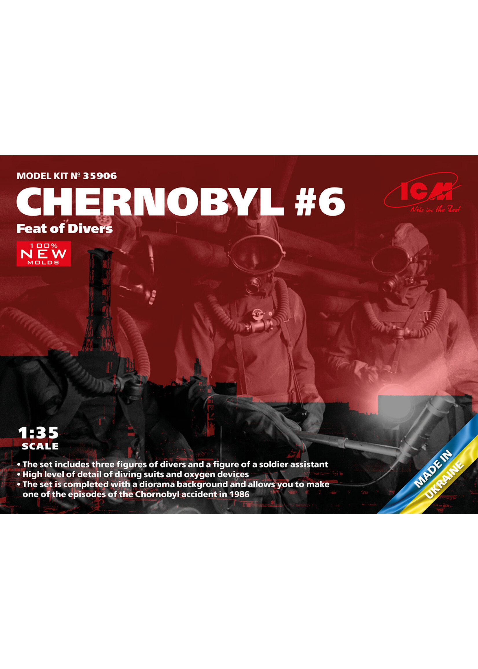 ICM ***ICM35906 Feat of Divers Chernobyl #6 (1/35)
