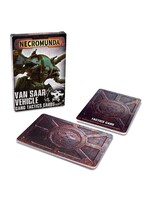 ***Necromunda Van Saar Vehicle Gang Tactics Cards