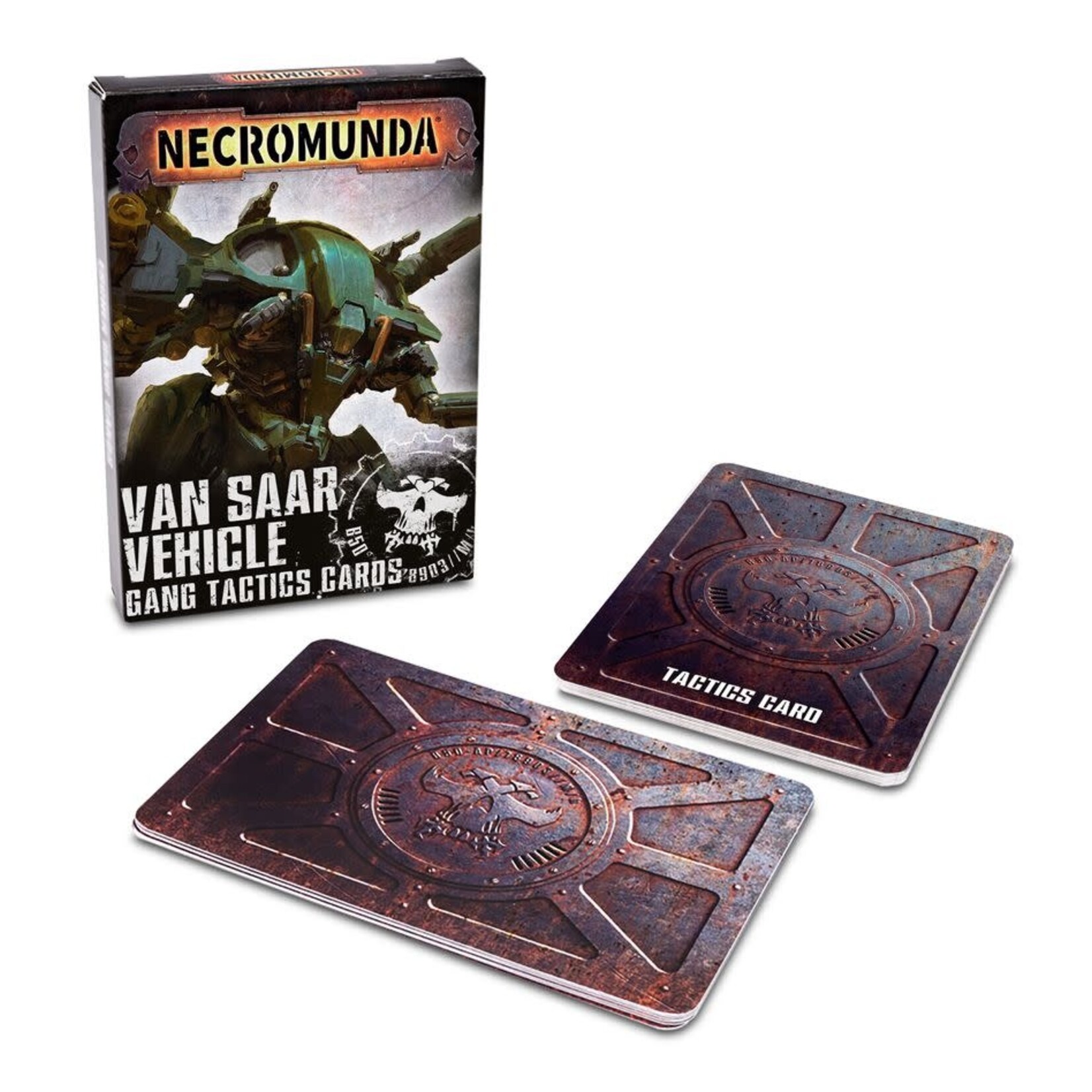 Necromunda Van Saar Vehicle Gang Tactics Cards