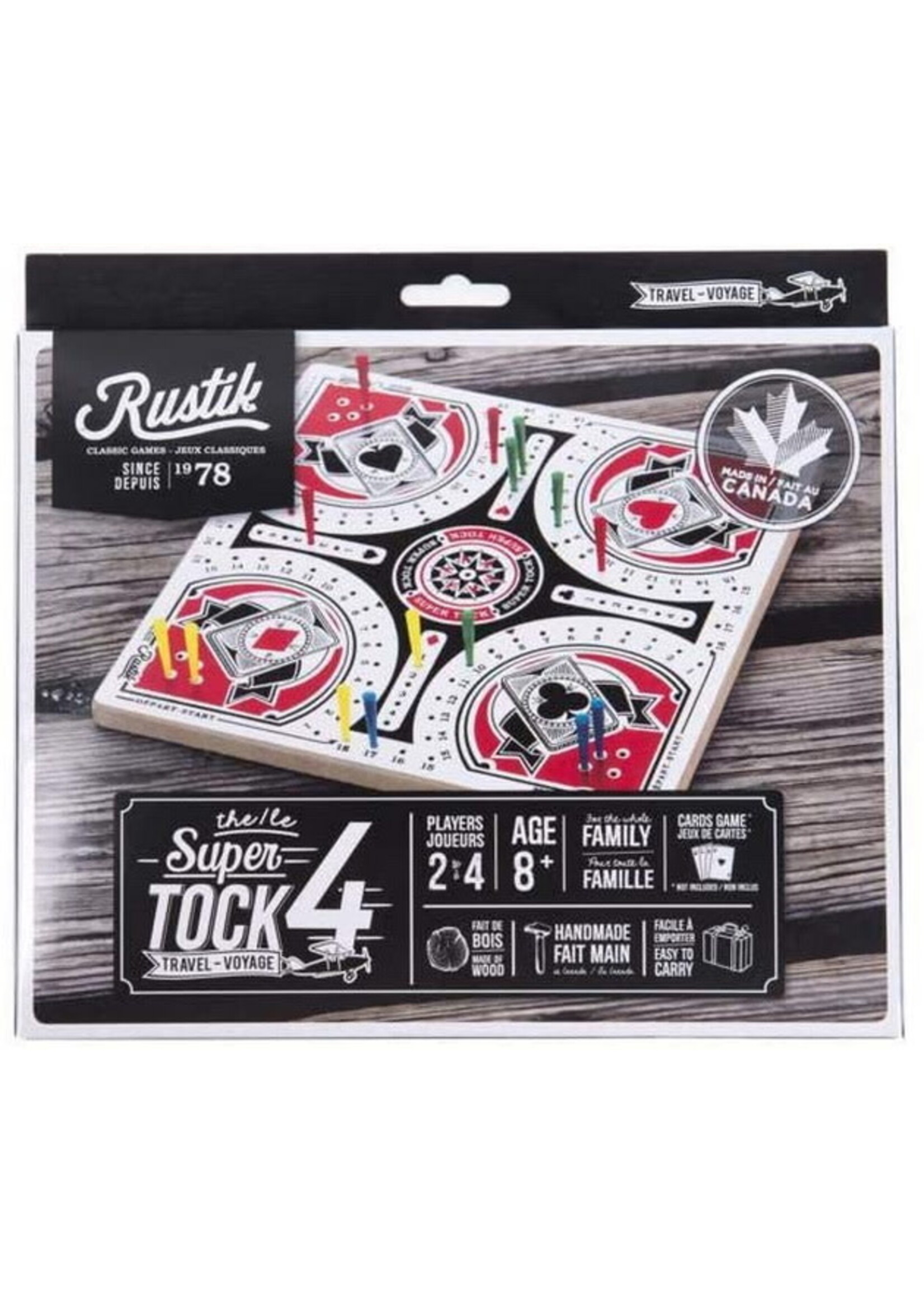 Super Tock Travel Game