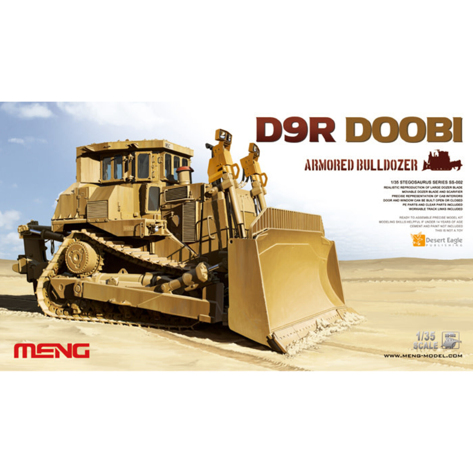 MENG MENGSS002 D9R Doobi Armoured Bulldozer (1/35)