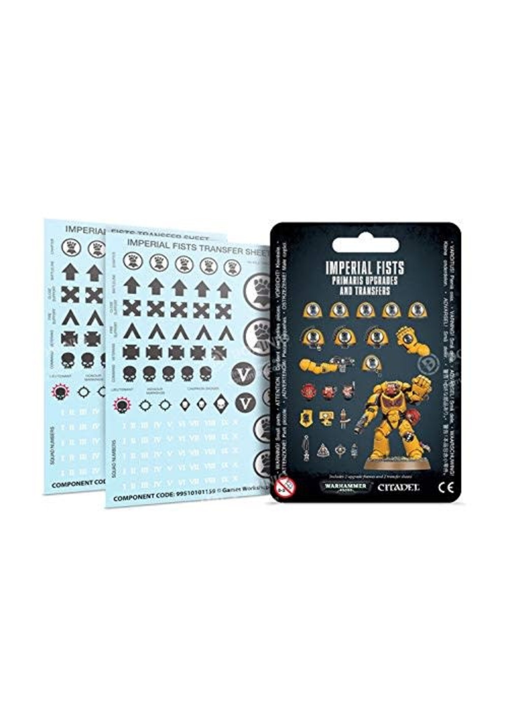 WH40K Imperial Fists Primaris Upgrades & Transfers