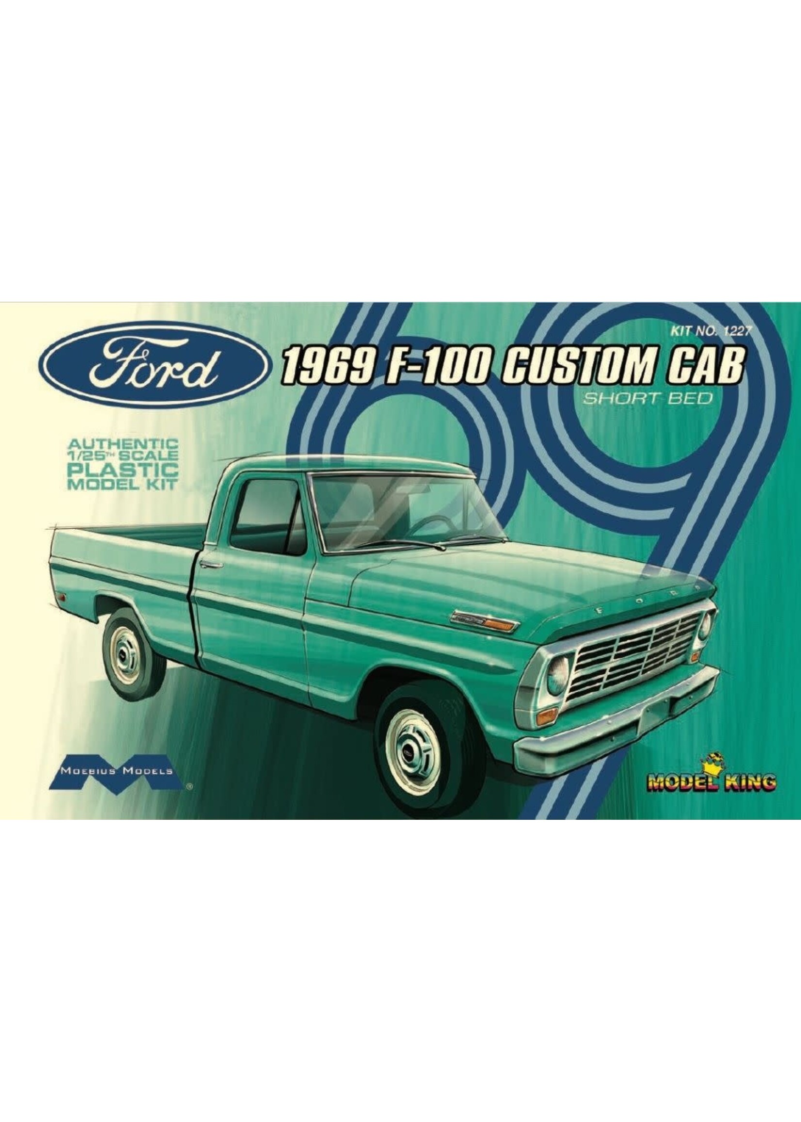 Moebius MOE1227 1969 F-100 Custom Cab Short Bed (1/25)