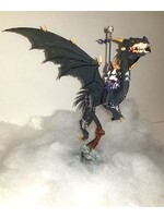 Sorceress on Black Dragon - by Bruce Elliott