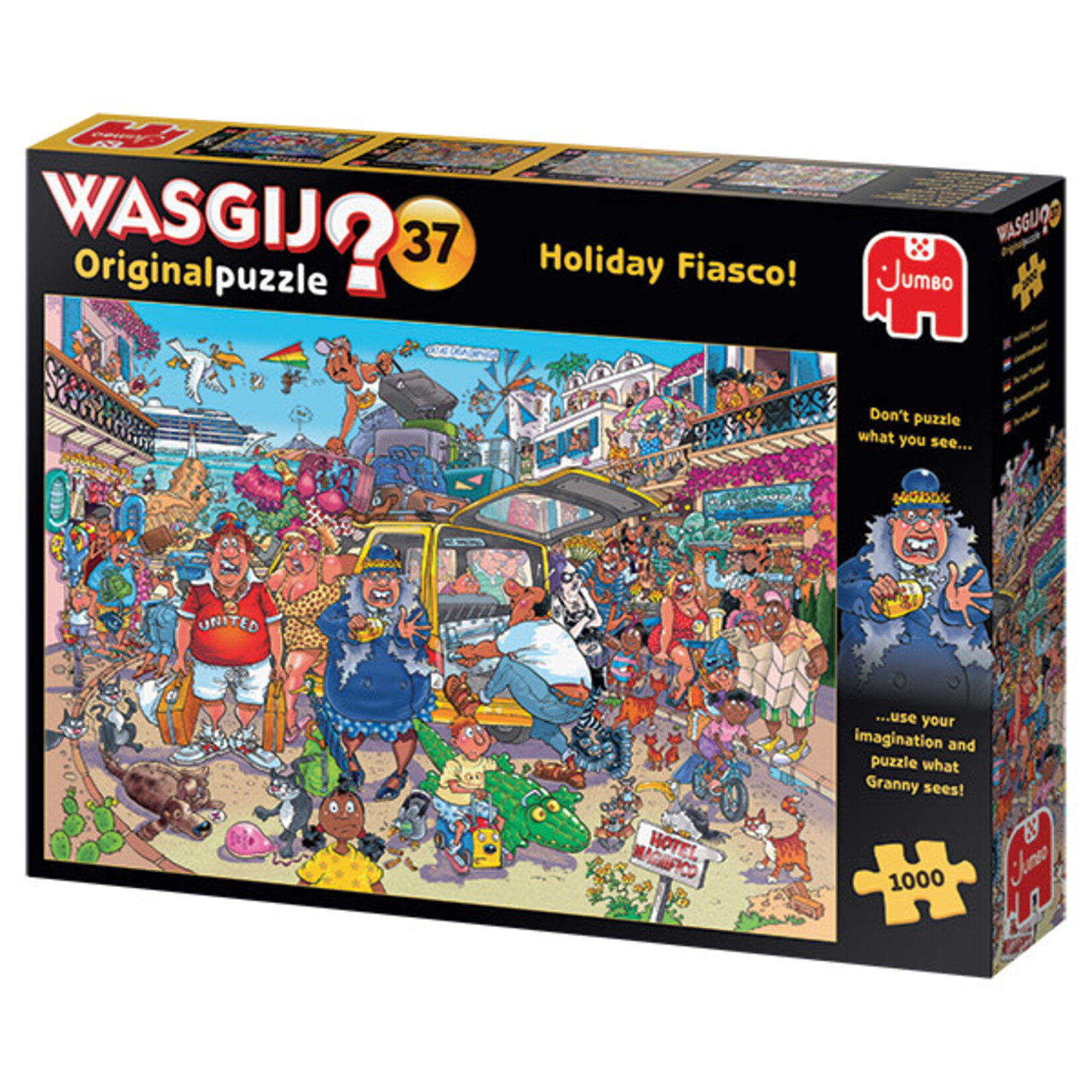 Jumbo JUM25004 WASGIJ Holiday Fiasco! (Puzzle1000)