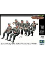 Master Box MSTBX35137 WWII German Vehicle Riders Off to the Front (1/35)