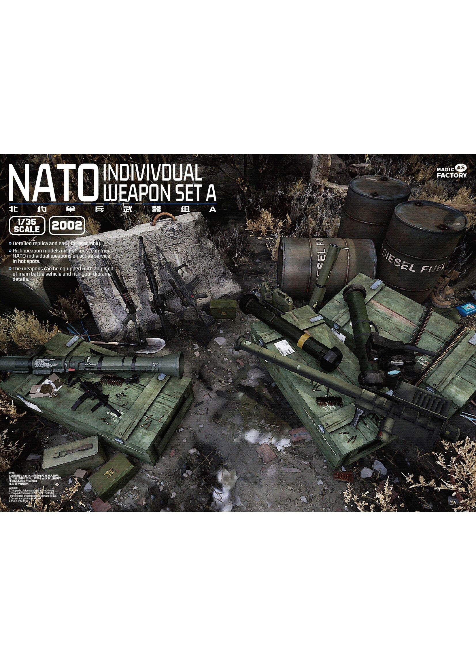Magic Factory ***MFY2002 NATO Individual Weapon Set A (1/35)