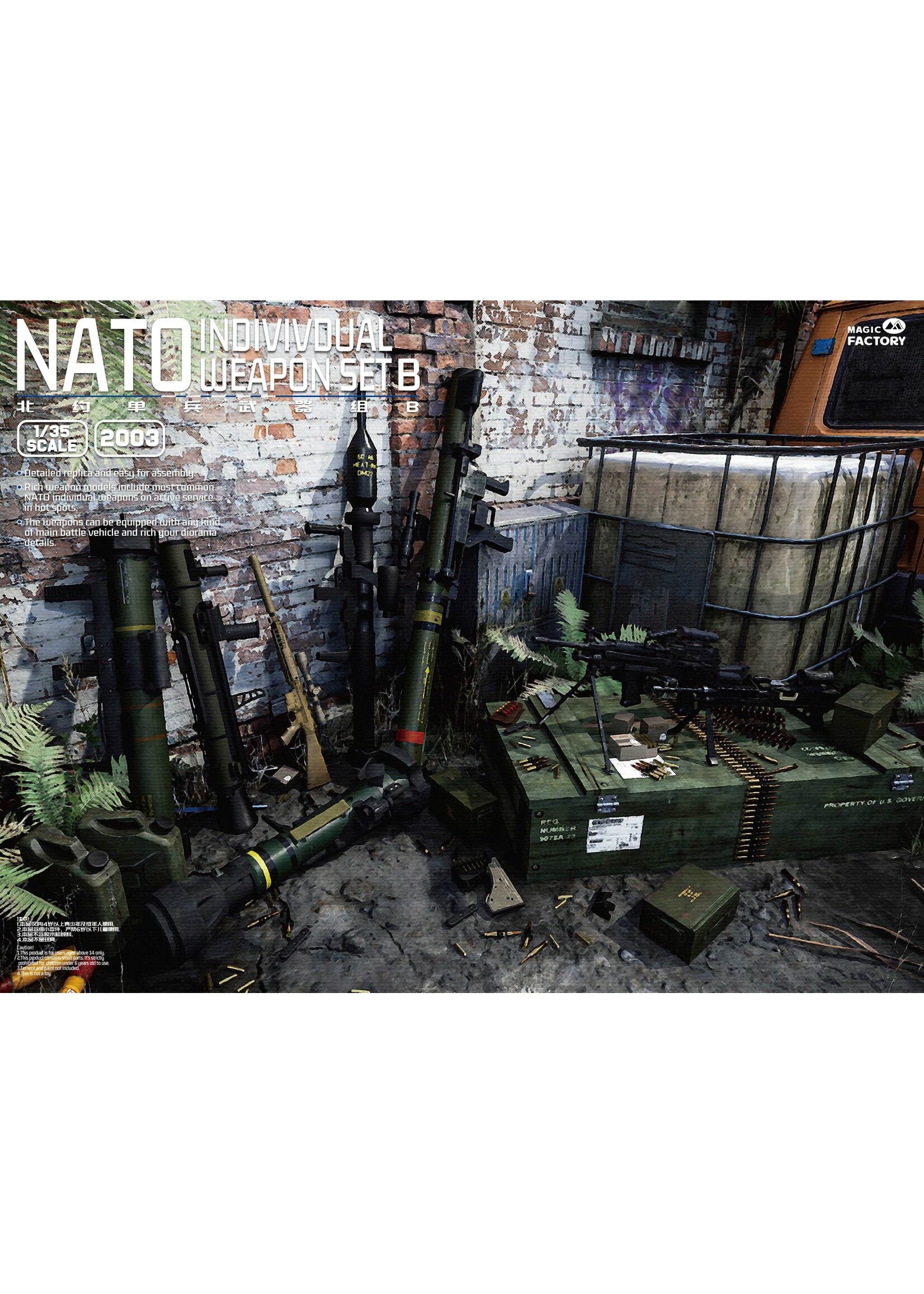 Magic Factory ***MFY2003 NATO Individual Weapon Set B (1/35)