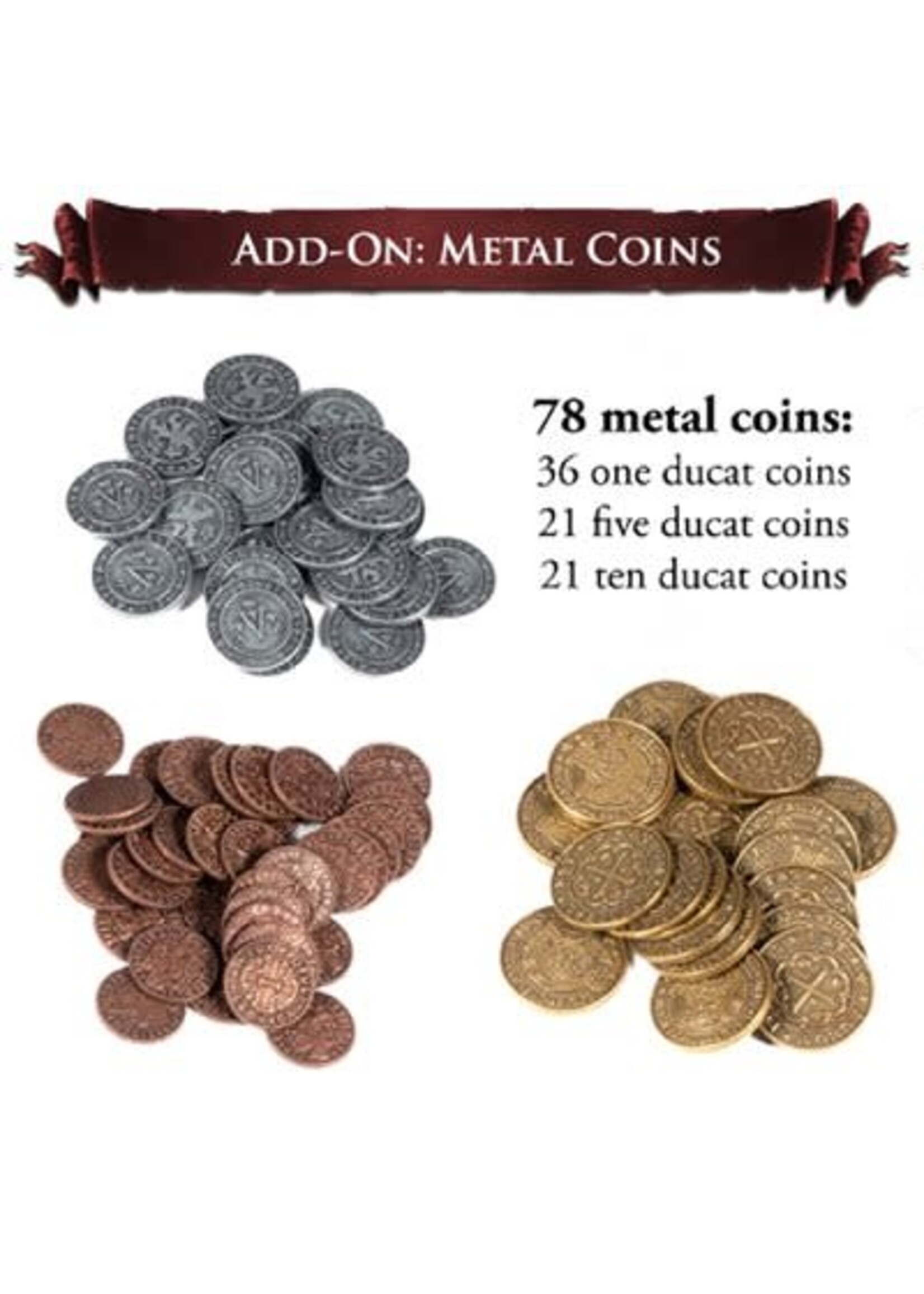 Aegir Games ***Metal Coins (78pc)