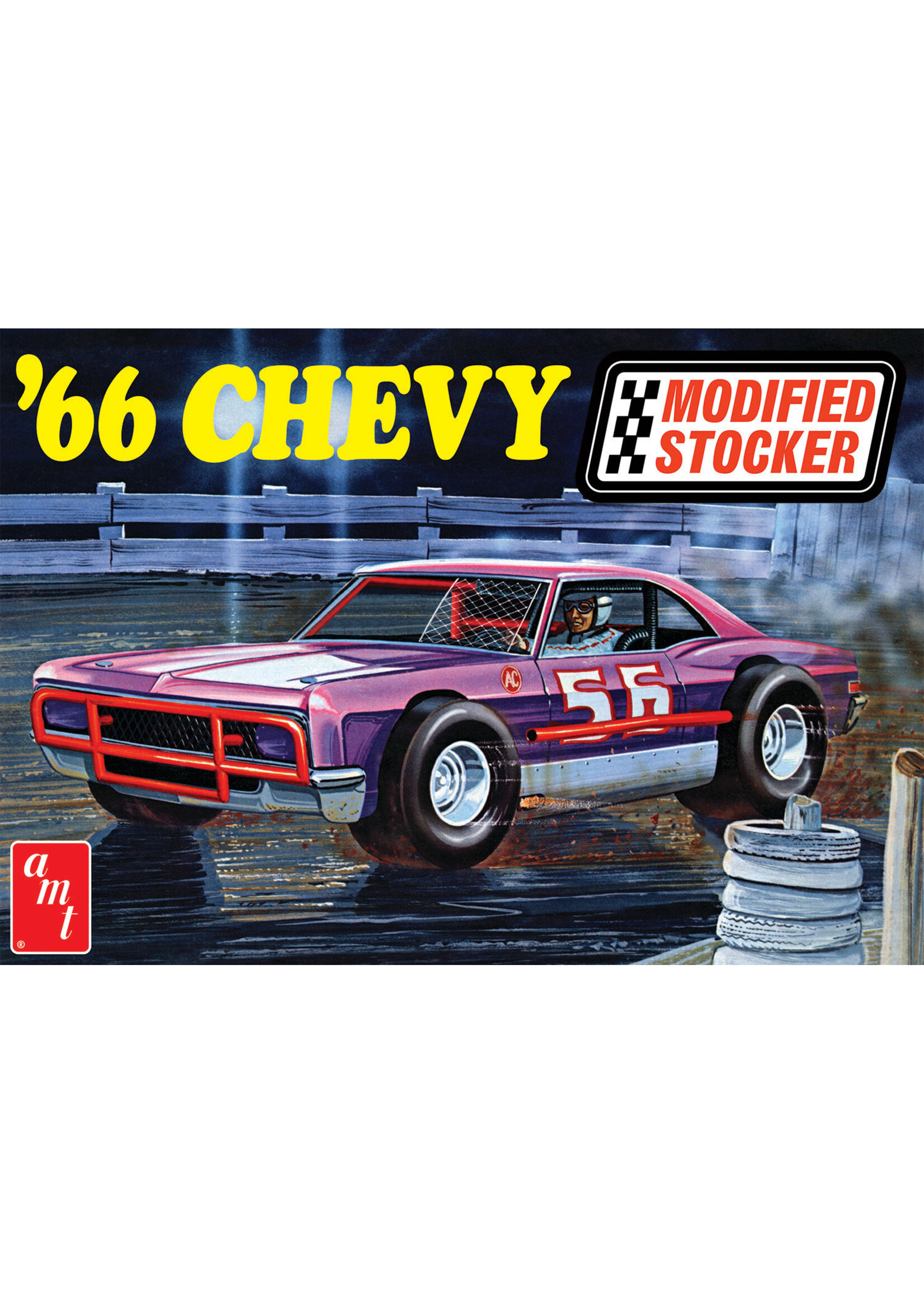 AMT AMT1183 1966 Chevy Impala Modified Stocker (1/25)