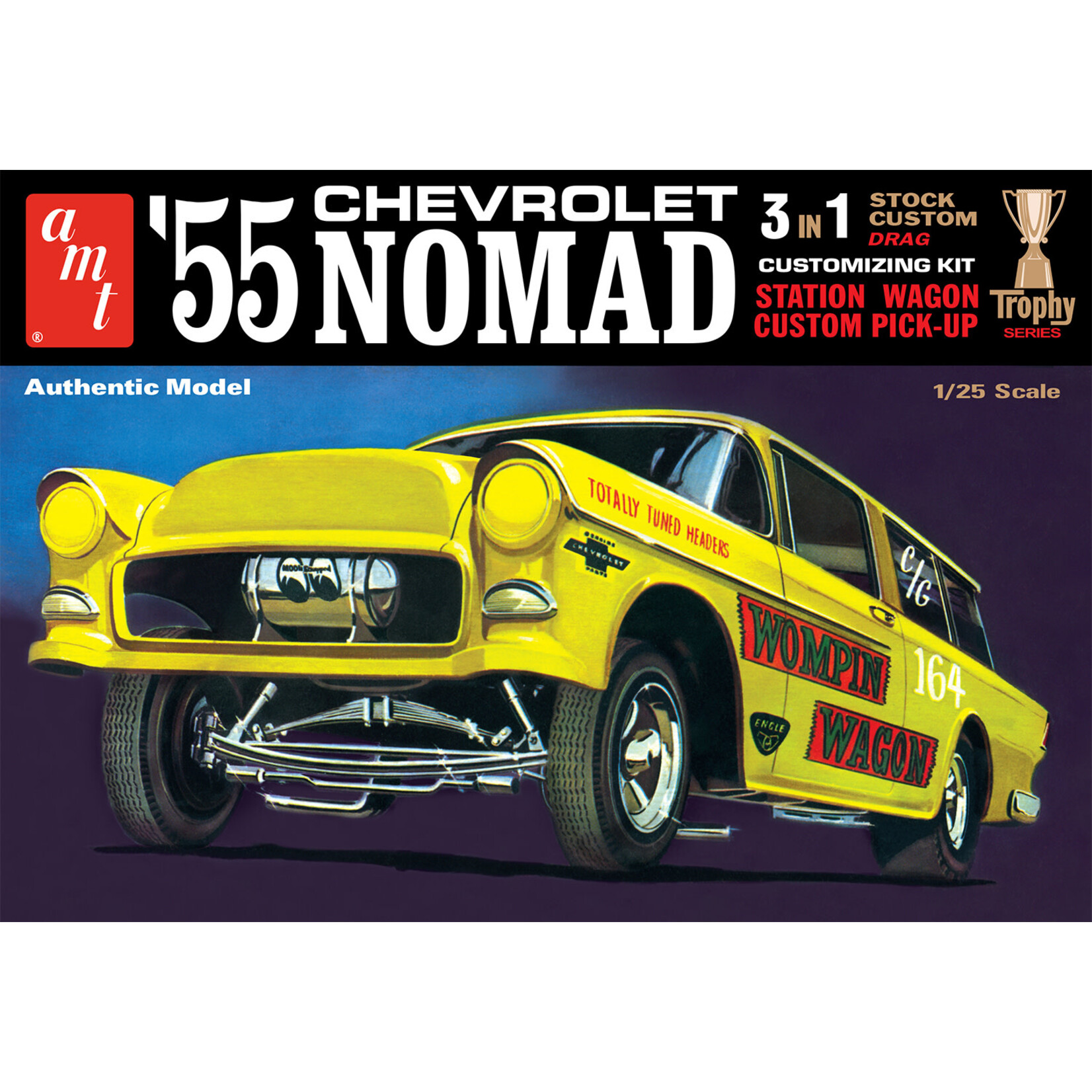 AMT AMT1297 1955 Chevy Nomad (1/25)