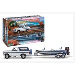 Revell REV7242 1980 Ford Bronco with Bass Boat (1/24)