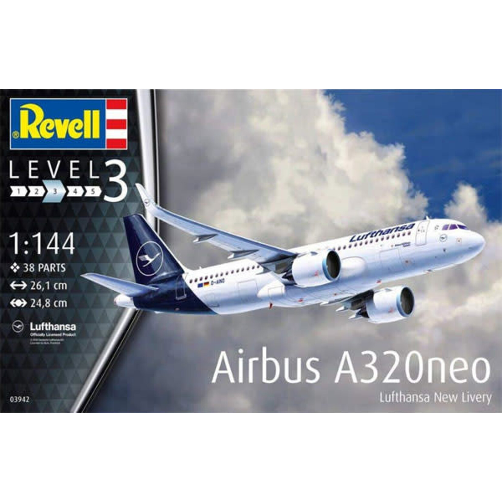 Revell Germany RVG3942 Airbus A320neo (1/144)