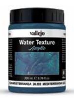 Vallejo VAL26202 Texture Mediterranean Blue Water (200ml)