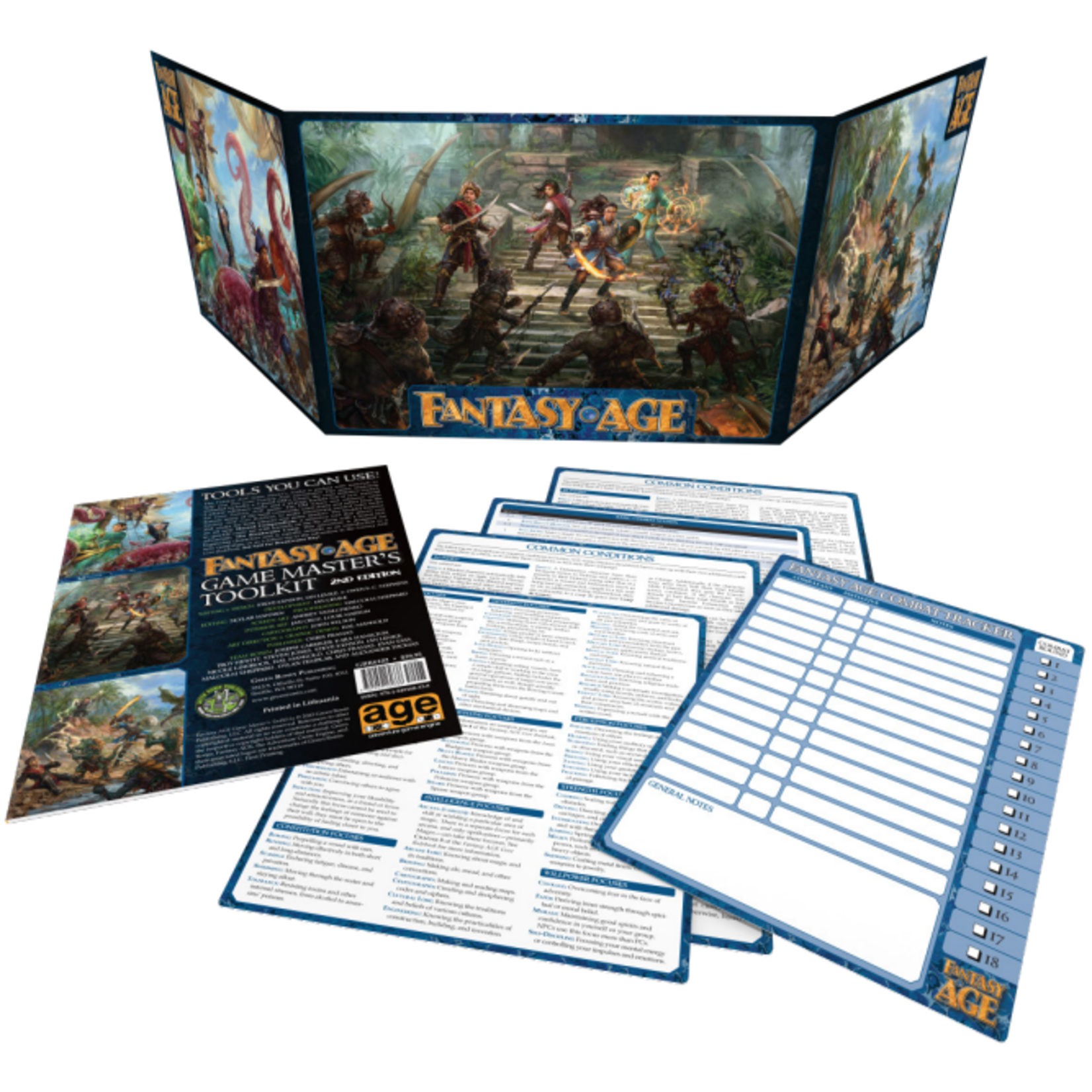 Green Ronin Fantasy Age RPG 2nd Edition Game Masters Toolkit