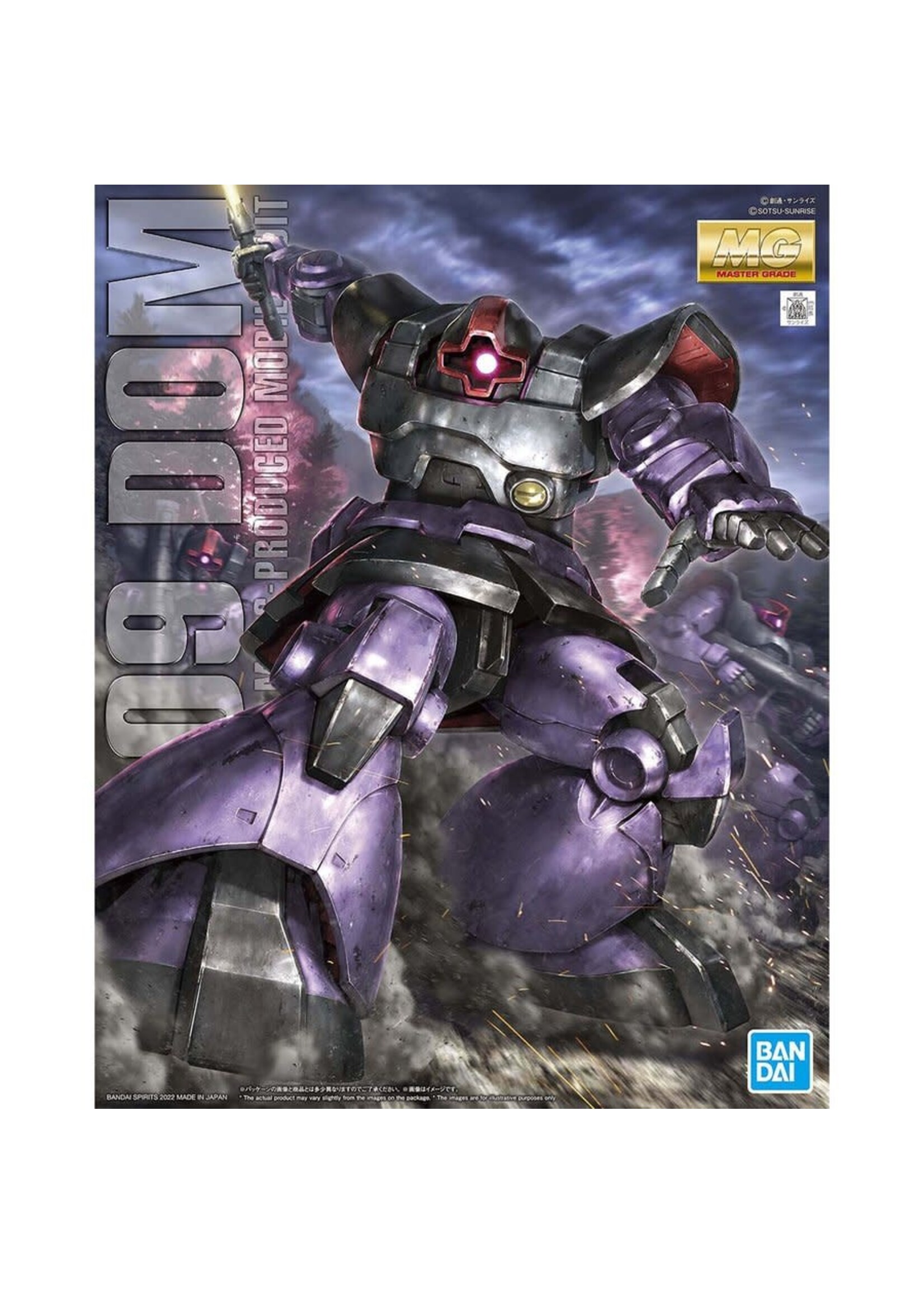 Bandai BNDAI2515194 MG 09 DOM Mobile Suit Gundam (1/100)