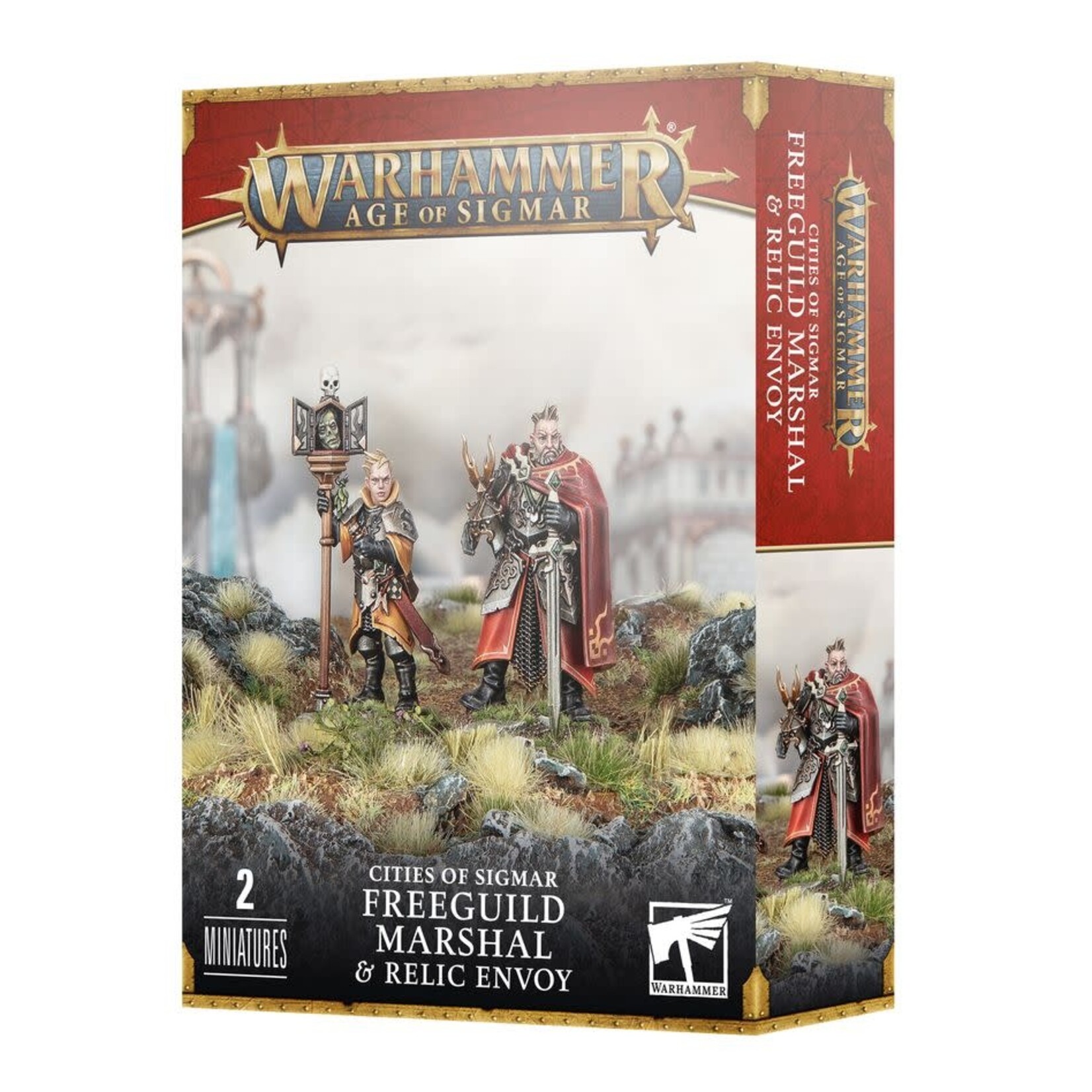 Cities of Sigmar AoS Cities of Sigmar Freeguild Marshal & Relic Envoy