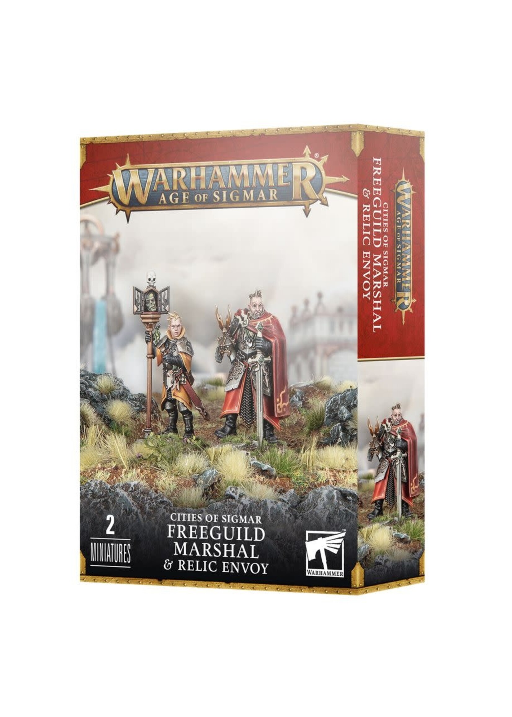 AoS Cities of Sigmar Freeguild Marshal & Relic Envoy