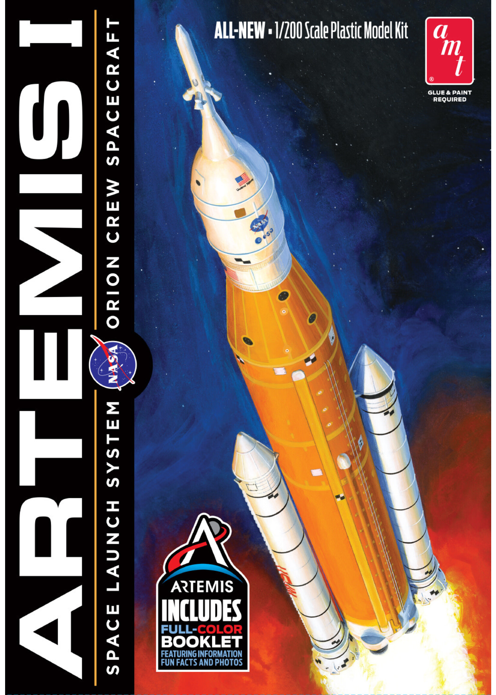 AMT AMT1423 NASA Artemis 1 Rocket (1/200)