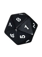 Dice 30mm d20 Countdown White/Black