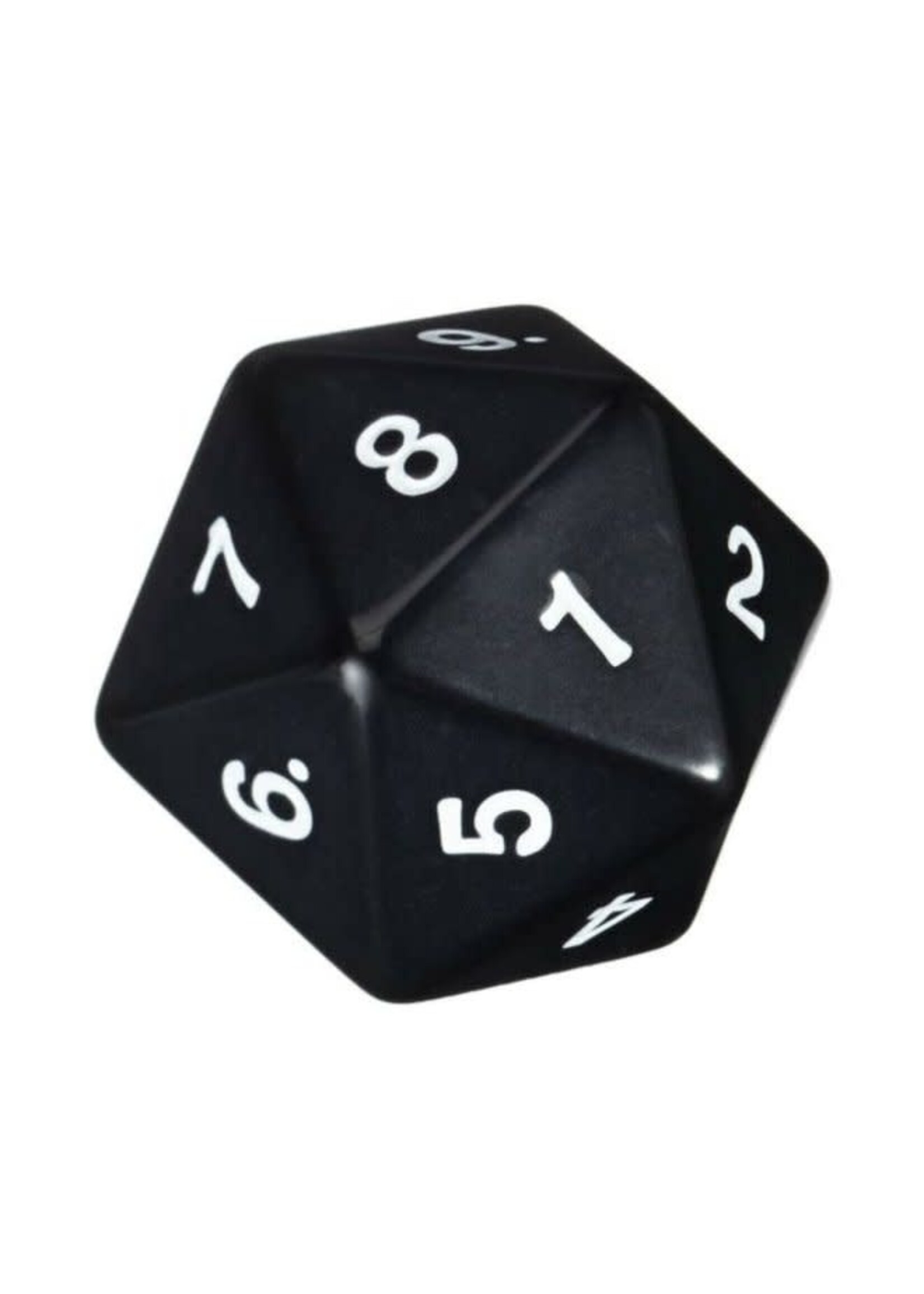 Dice 30mm d20 Countdown White/Black